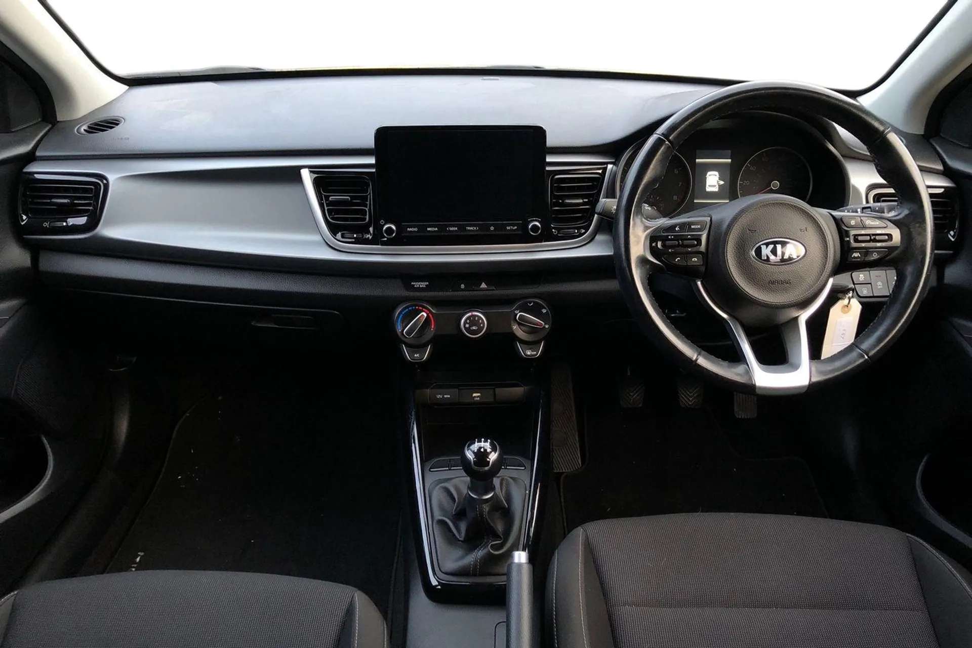 A 2021 KIA RIO 1.2 DPi 2 5dr [ Reversing camera system with dynamic guidelines (Integrated into centre fascia screen) , Rear parking sensor , Advanced driving assist A 2021 KIA RIO 1.2 DPi 2 5dr [ Reversing camera system with dynamic guidelines (Integrated into centre fascia screen) , Rear parking sensor , Advanced driving assist