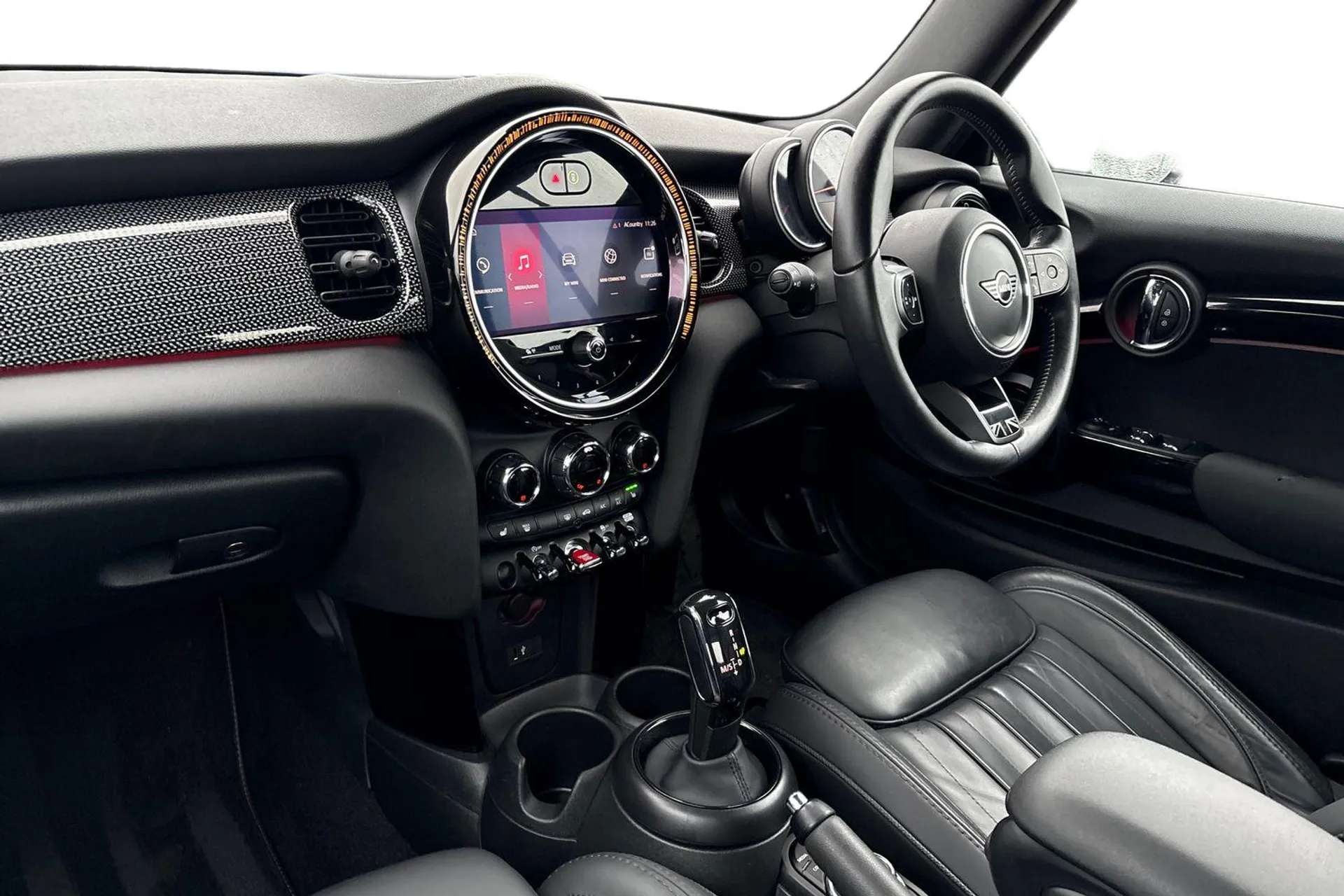 A 2022 MINI CONVERTIBLE 2.0 Cooper S Exclusive 2dr Auto [Lounge Leather, Mini Yours Soft-Top, Automatic start/stop function with brake energy recuperation , Rear park distanc A 2022 MINI CONVERTIBLE 2.0 Cooper S Exclusive 2dr Auto [Lounge Leather, Mini Yours Soft-Top, Automatic start/stop function with brake energy recuperation , Rear park distanc