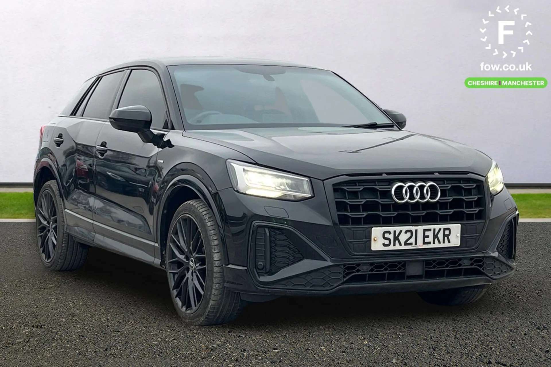 A 2021 AUDI Q2 35 TFSI Black Edition 5dr S Tronic [Audi Smartphone Interface, Bluetooth, Cruise Control, Rear parking Sensors, Power Tailgate, Privacy Glass, 19" All A 2021 AUDI Q2 35 TFSI Black Edition 5dr S Tronic [Audi Smartphone Interface, Bluetooth, Cruise Control, Rear parking Sensors, Power Tailgate, Privacy Glass, 19" All