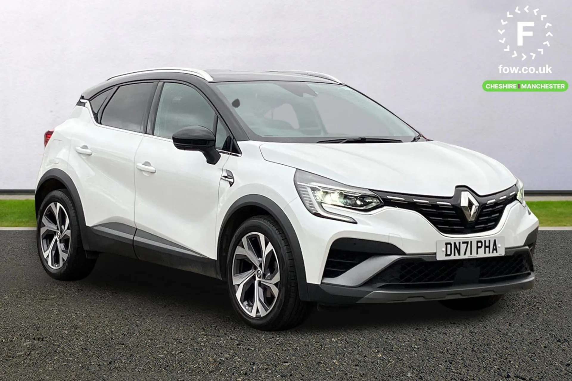 A 2021 RENAULT CAPTUR 1.3 Mild hybrid 140 R.S. Line 5dr [ Front and rear parking sensors with rear view camera , Gear change indicator , 18" Le castellete diamond cut alloy A 2021 RENAULT CAPTUR 1.3 Mild hybrid 140 R.S. Line 5dr [ Front and rear parking sensors with rear view camera , Gear change indicator , 18" Le castellete diamond cut alloy