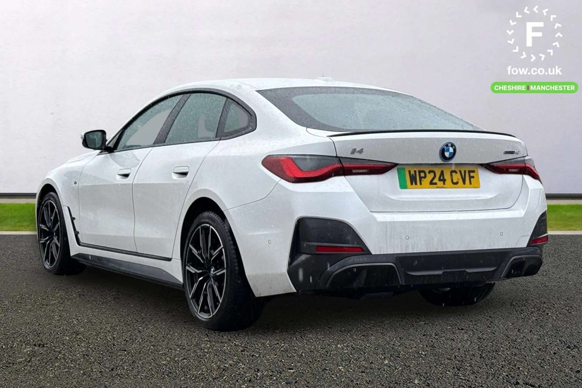 A 2024 BMW I4 250kW eDrive40 M Sport 83.9kWh 5dr Auto [ Live Cockpit Pro with Head up display , 19" M light alloy wheels Y-spoke style 859 M Bicolour with mixed tyr A 2024 BMW I4 250kW eDrive40 M Sport 83.9kWh 5dr Auto [ Live Cockpit Pro with Head up display , 19" M light alloy wheels Y-spoke style 859 M Bicolour with mixed tyr