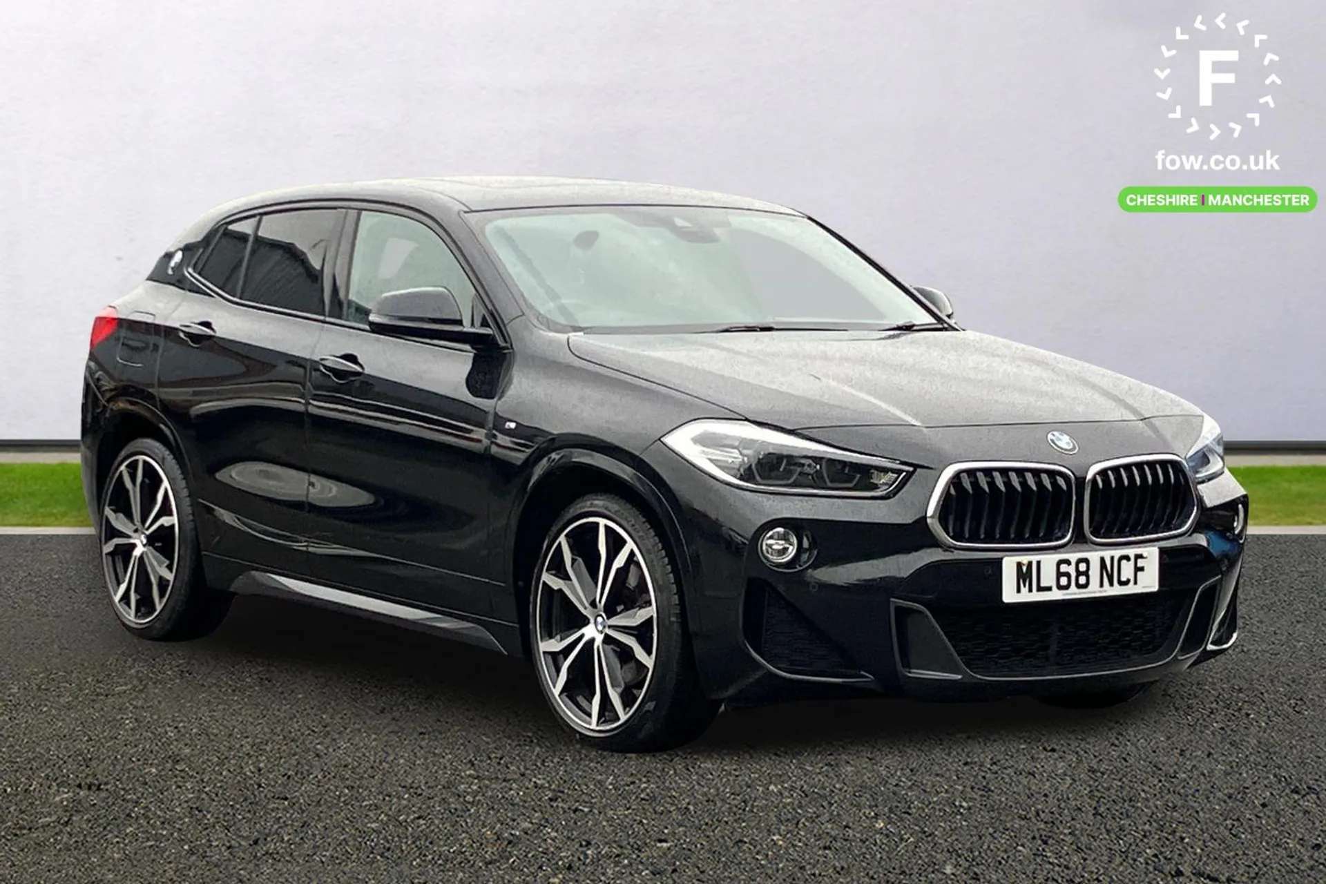 A 2018 BMW X2 xDrive 20d M Sport 5dr Step Auto [ Tech pack , Vision pack , Panoramic glass sunroof , 20in Alloy Wheels - M Light Double Spoke - 716M with Run Flat T A 2018 BMW X2 xDrive 20d M Sport 5dr Step Auto [ Tech pack , Vision pack , Panoramic glass sunroof , 20in Alloy Wheels - M Light Double Spoke - 716M with Run Flat T