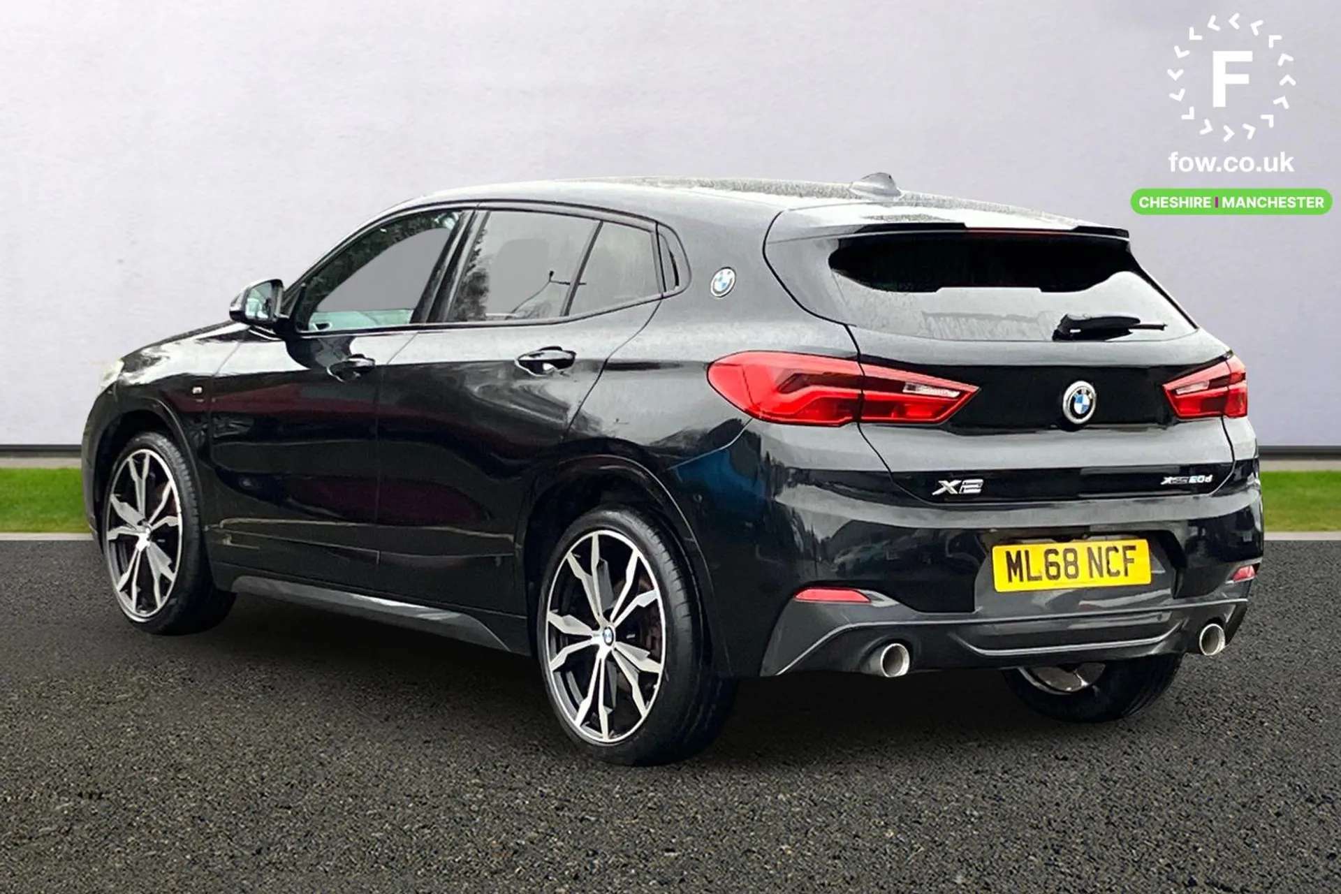 A 2018 BMW X2 xDrive 20d M Sport 5dr Step Auto [ Tech pack , Vision pack , Panoramic glass sunroof , 20in Alloy Wheels - M Light Double Spoke - 716M with Run Flat T A 2018 BMW X2 xDrive 20d M Sport 5dr Step Auto [ Tech pack , Vision pack , Panoramic glass sunroof , 20in Alloy Wheels - M Light Double Spoke - 716M with Run Flat T