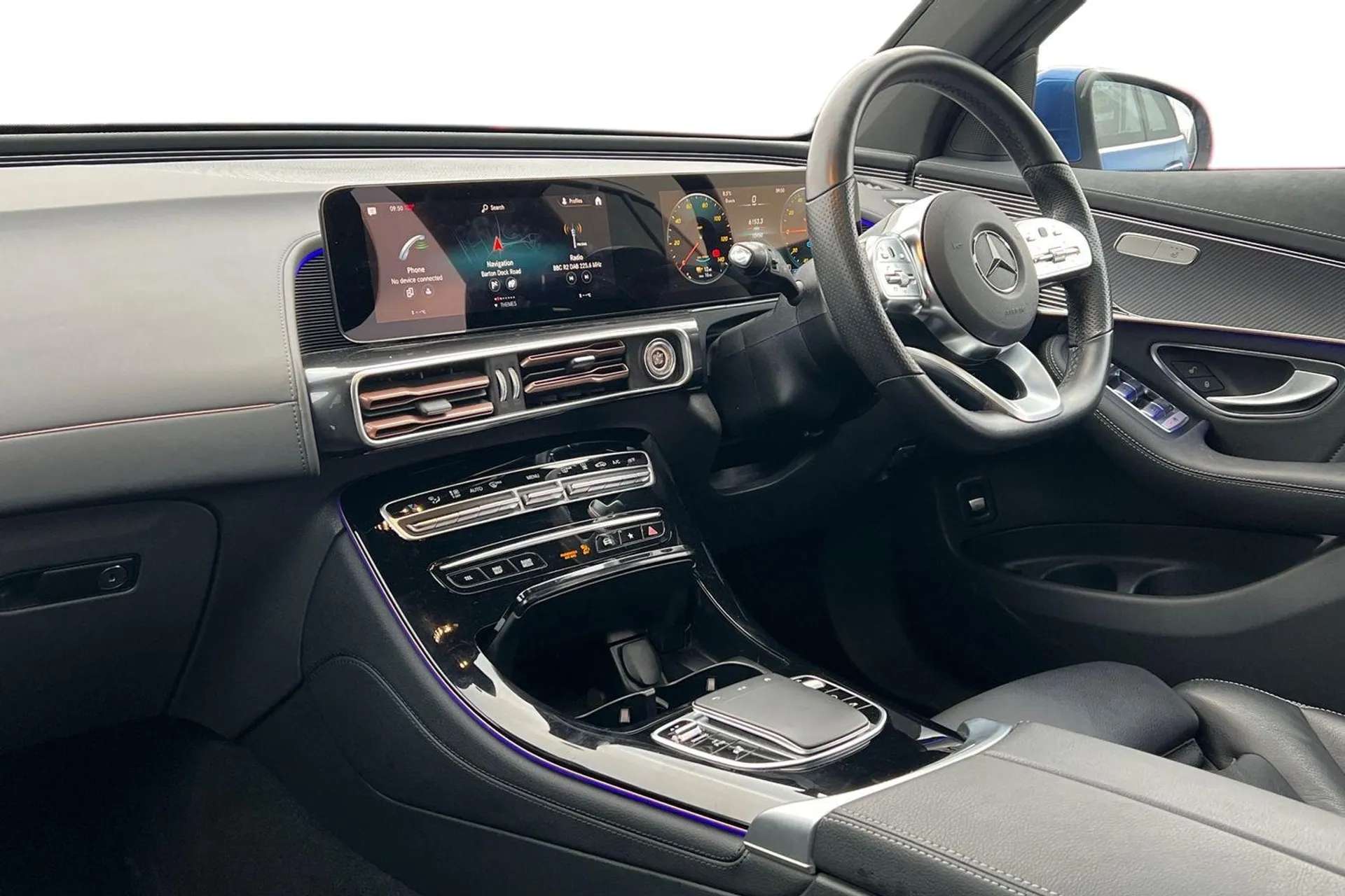 A 2023 MERCEDES-BENZ EQC EQC 400 300kW AMG Line Premium 80kWh 5dr Auto [ Seat comfort pack , Easy pack tailgate , Parking package , 21" AMG mutli spoke alloy wheels painted bl A 2023 MERCEDES-BENZ EQC EQC 400 300kW AMG Line Premium 80kWh 5dr Auto [ Seat comfort pack , Easy pack tailgate , Parking package , 21" AMG mutli spoke alloy wheels painted bl