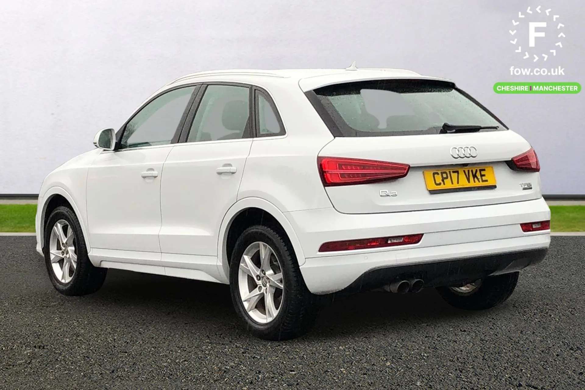 A 2017 AUDI Q3 2.0T FSI Quattro Sport 5dr S Tronic [Front sports seats, 6.5" colour display screen, Light and rain sensor for auto activation of lights and windscree A 2017 AUDI Q3 2.0T FSI Quattro Sport 5dr S Tronic [Front sports seats, 6.5" colour display screen, Light and rain sensor for auto activation of lights and windscree