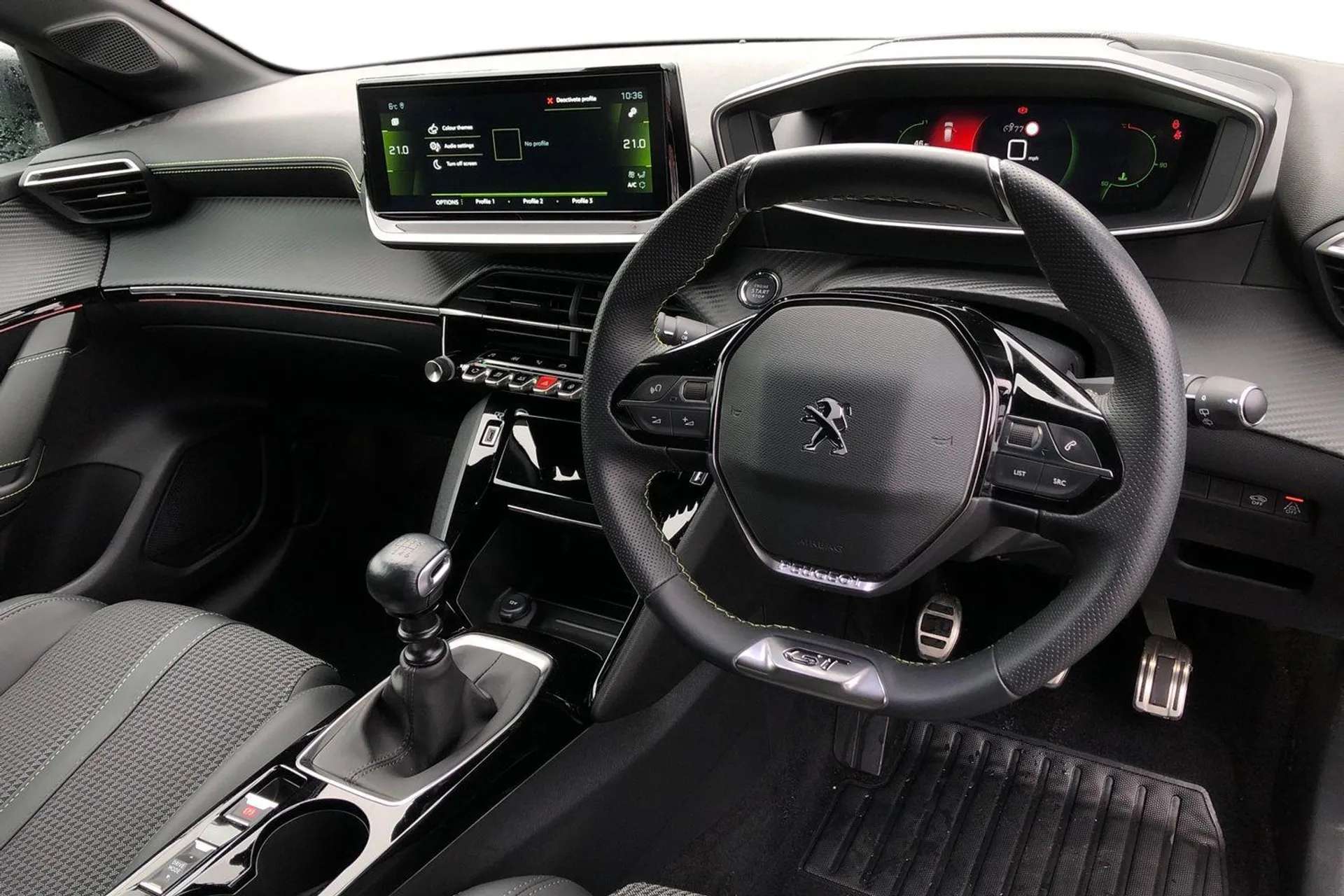 A 2023 PEUGEOT 208 1.2 PureTech 100 GT 5dr [ PEUGEOT i-Cockpit with compact steering wheel, Visio park assist 180 with colour reversing camera + front and rear parking s A 2023 PEUGEOT 208 1.2 PureTech 100 GT 5dr [ PEUGEOT i-Cockpit with compact steering wheel, Visio park assist 180 with colour reversing camera + front and rear parking s