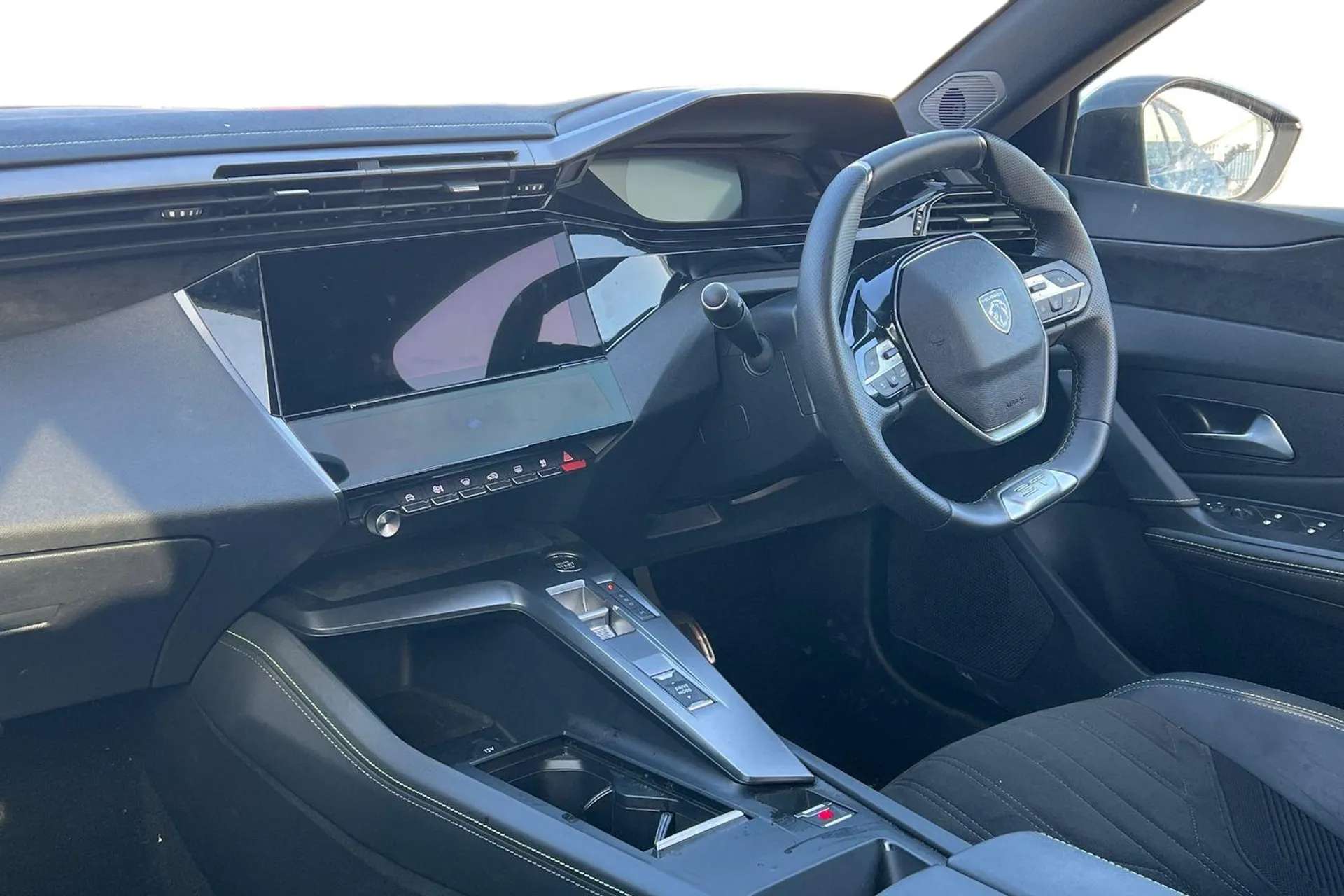 A 2024 PEUGEOT 408 1.2 PureTech GT 5dr EAT8 [ Front and rear parking sensors , Driver Sport Pack , Visibility pack , 19" Graphite diamond cut alloy wheels in Onyx black A 2024 PEUGEOT 408 1.2 PureTech GT 5dr EAT8 [ Front and rear parking sensors , Driver Sport Pack , Visibility pack , 19" Graphite diamond cut alloy wheels in Onyx black