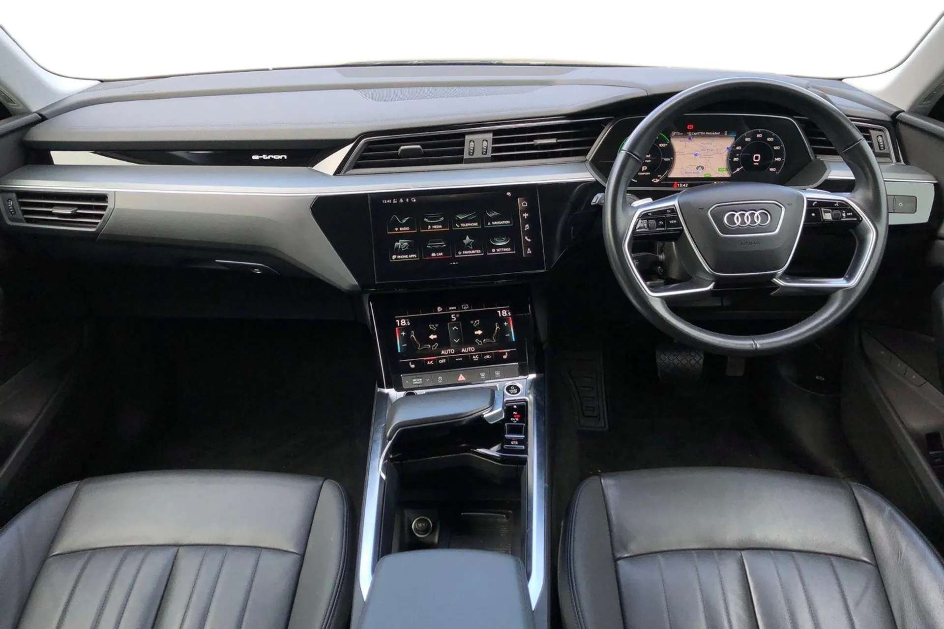 A 2021 AUDI E-TRON 230kW 50 Quattro 71kWh Technik 5dr Auto [ Audi virtual cockpit , Power operated tailgate , Rear view camera , Heated front seats , LED interior lighti A 2021 AUDI E-TRON 230kW 50 Quattro 71kWh Technik 5dr Auto [ Audi virtual cockpit , Power operated tailgate , Rear view camera , Heated front seats , LED interior lighti