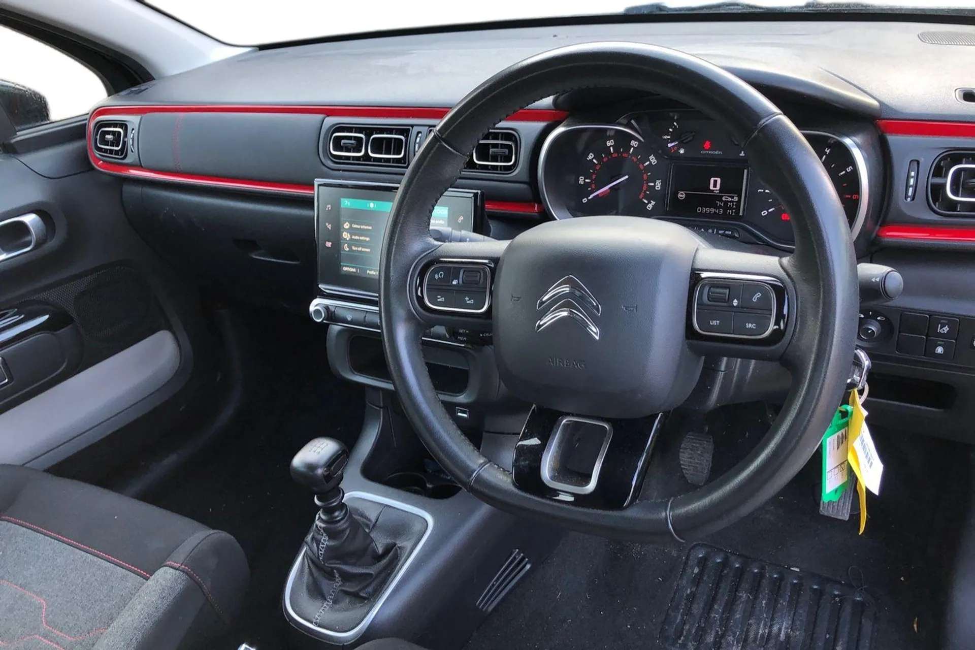 A 2019 CITROEN C3 1.2 PureTech 110 Feel Nav Edition 5dr [ Rear parking sensor , Urban red ambiance pack , Technology pack , Hill start assist function , Cruise control A 2019 CITROEN C3 1.2 PureTech 110 Feel Nav Edition 5dr [ Rear parking sensor , Urban red ambiance pack , Technology pack , Hill start assist function , Cruise control