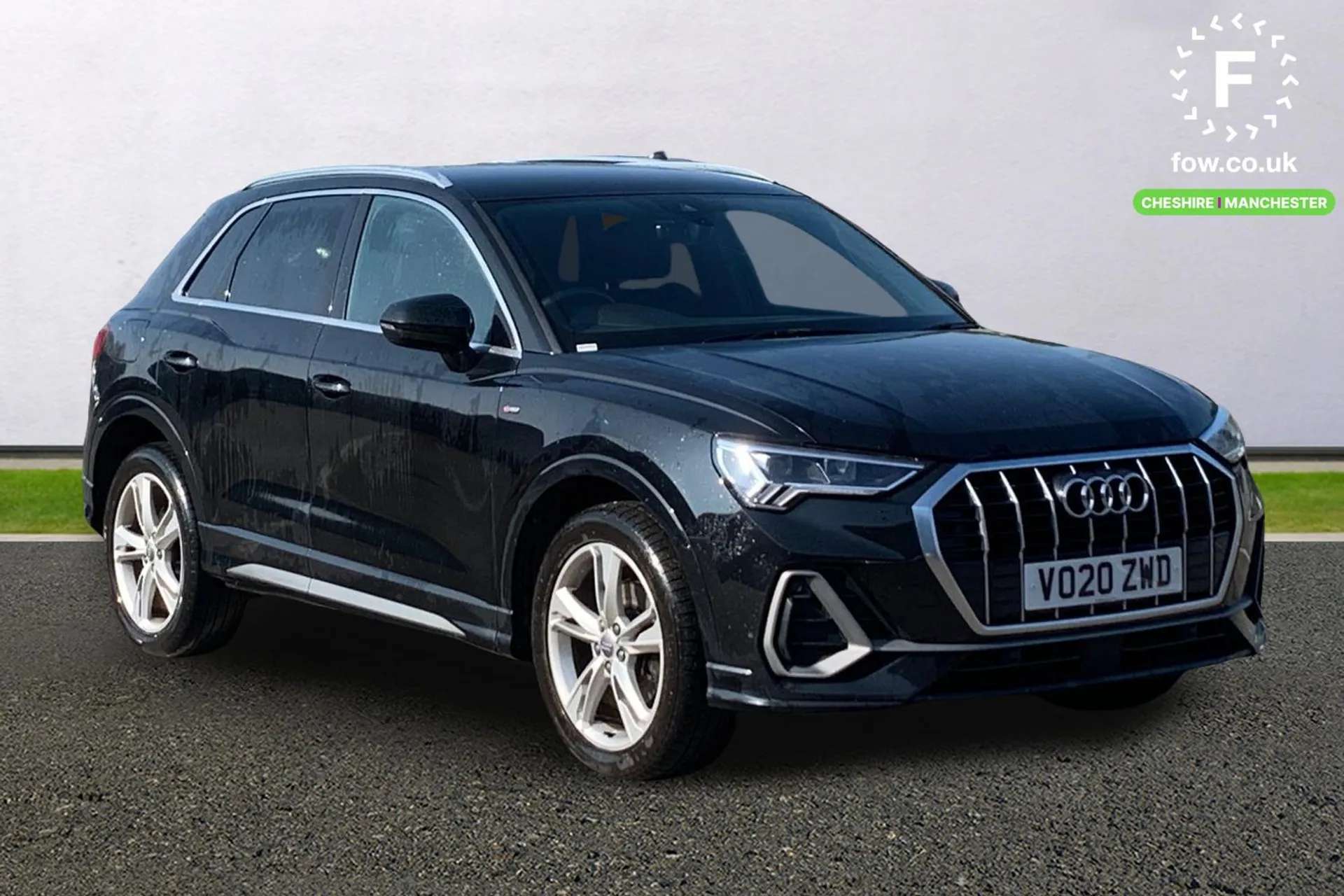 A 2020 AUDI Q3 35 TDI Quattro S Line 5dr [ Start stop system with recuperation, LED headlights with LED daytime running lights, Audi Virtual Cockpit - 10.25" display A 2020 AUDI Q3 35 TDI Quattro S Line 5dr [ Start stop system with recuperation, LED headlights with LED daytime running lights, Audi Virtual Cockpit - 10.25" display