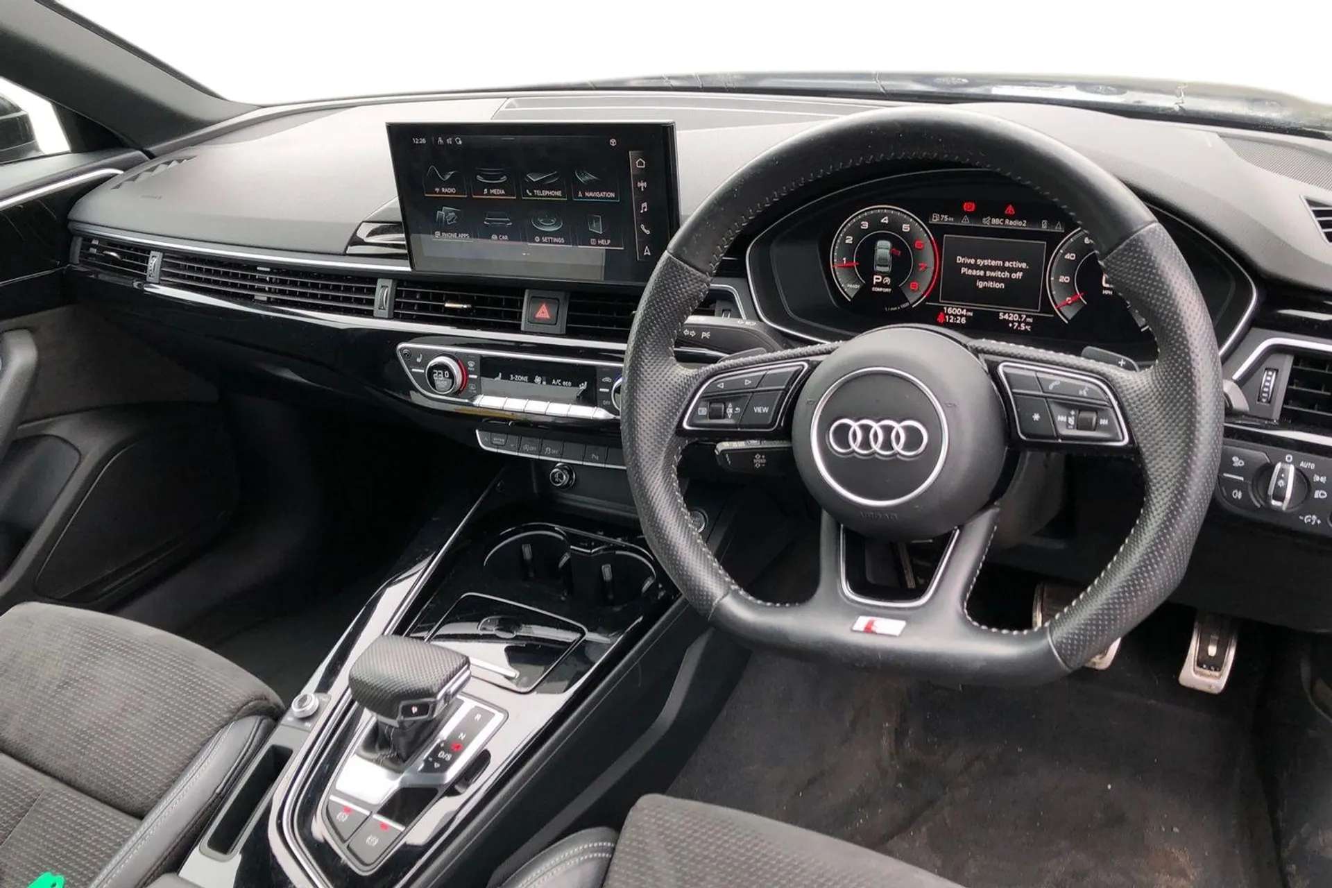 A 2020 AUDI A4 35 TFSI Black Edition 4dr S Tronic [ Audi virtual cockpit , Rear view camera , Audi parking system plus with front and rear sensors , Heated front sea A 2020 AUDI A4 35 TFSI Black Edition 4dr S Tronic [ Audi virtual cockpit , Rear view camera , Audi parking system plus with front and rear sensors , Heated front sea