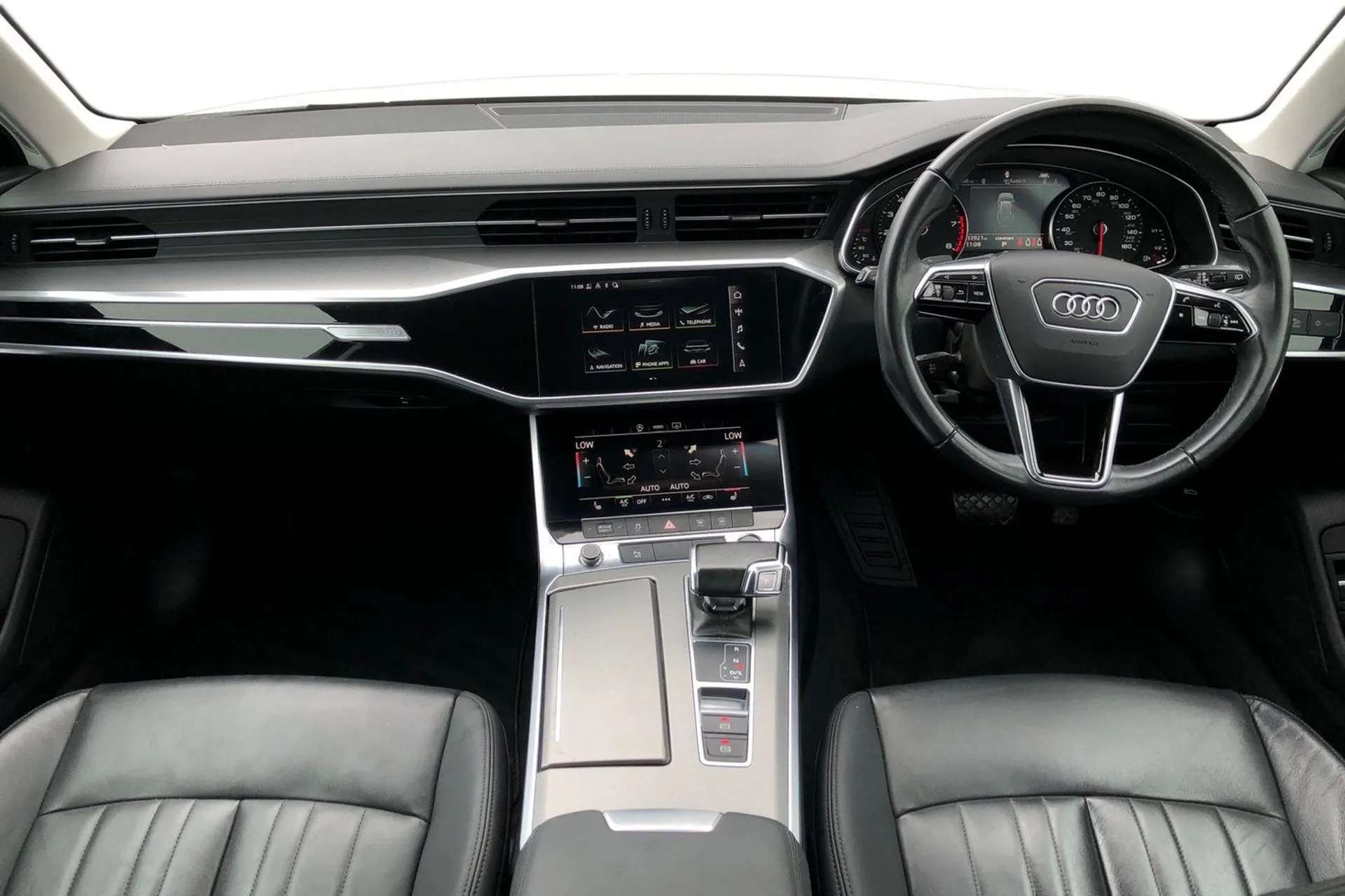 A 2021 AUDI A6 40 TFSI Sport 5dr S Tronic [ LED Interior Ambient Lighting Pack , Rear view camera , Power operated tailgate , Audi parking system plus - acoustic and A 2021 AUDI A6 40 TFSI Sport 5dr S Tronic [ LED Interior Ambient Lighting Pack , Rear view camera , Power operated tailgate , Audi parking system plus - acoustic and