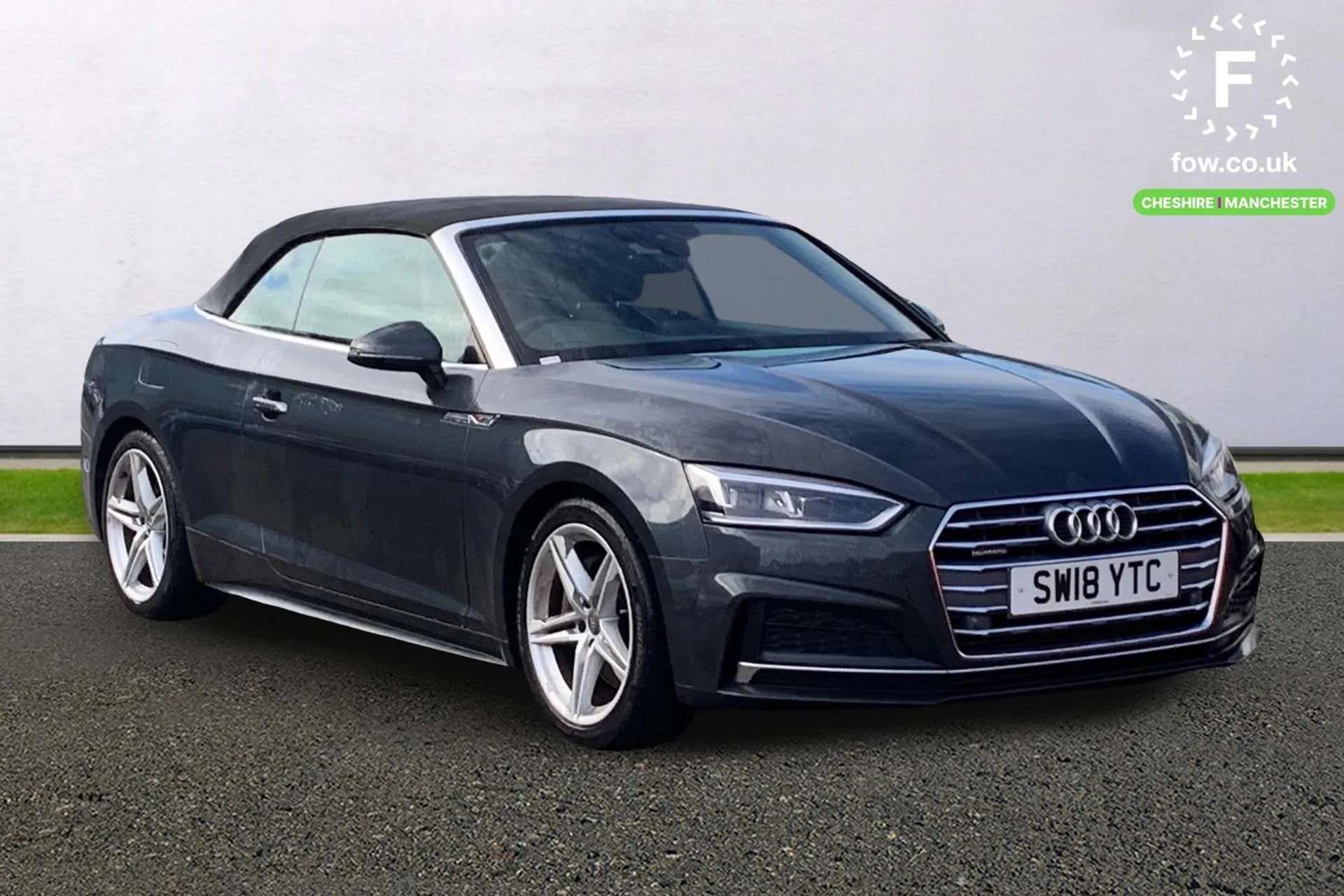 A 2018 AUDI A5 2.0 TFSI Quattro S Line 2dr S Tronic [ Wind Deflector, Flat-Bottomed 3-Spoke Leather High Multi-Function Steering Wheel, Door Mirrors - Folding, MMI A 2018 AUDI A5 2.0 TFSI Quattro S Line 2dr S Tronic [ Wind Deflector, Flat-Bottomed 3-Spoke Leather High Multi-Function Steering Wheel, Door Mirrors - Folding, MMI