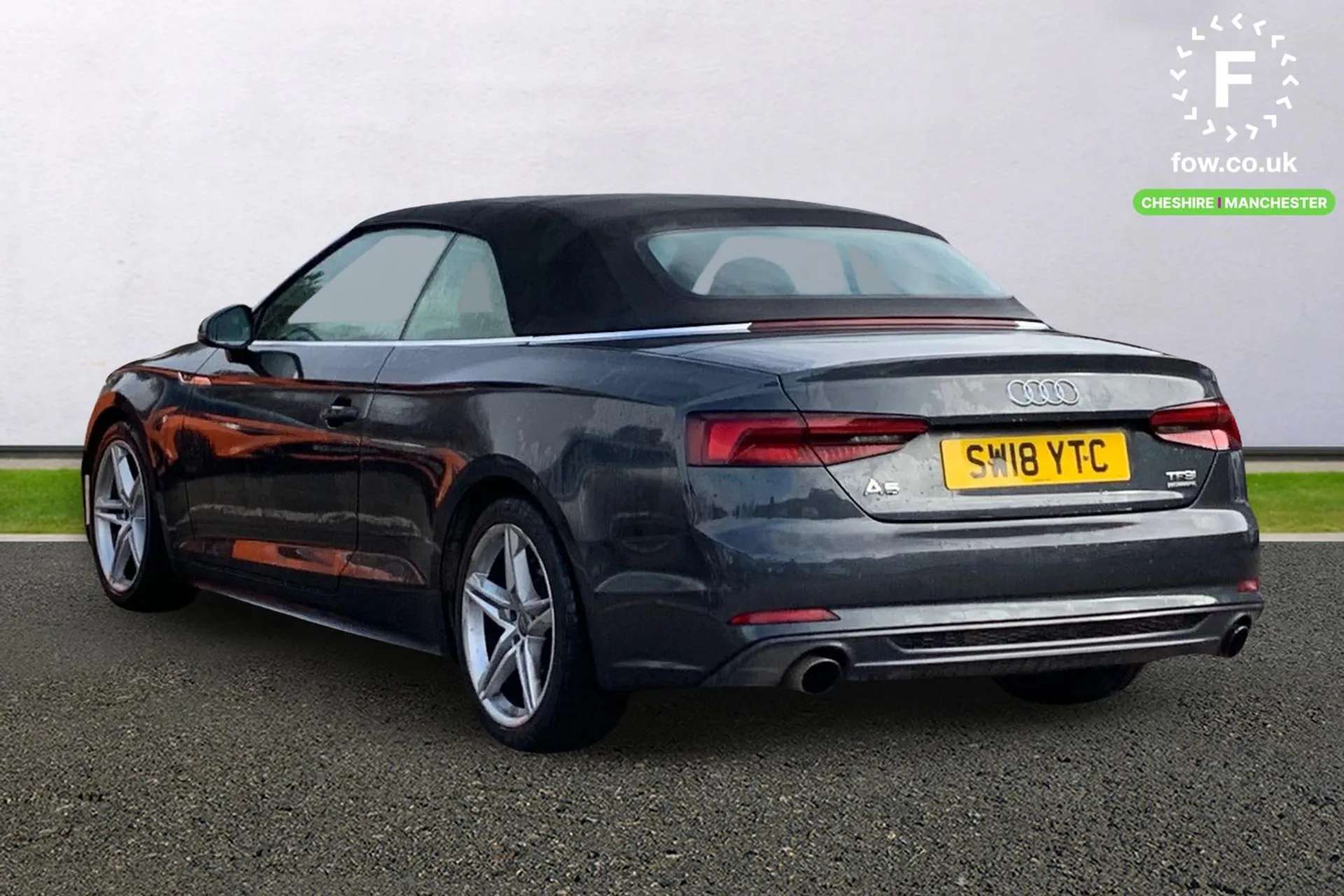 A 2018 AUDI A5 2.0 TFSI Quattro S Line 2dr S Tronic [ Wind Deflector, Flat-Bottomed 3-Spoke Leather High Multi-Function Steering Wheel, Door Mirrors - Folding, MMI A 2018 AUDI A5 2.0 TFSI Quattro S Line 2dr S Tronic [ Wind Deflector, Flat-Bottomed 3-Spoke Leather High Multi-Function Steering Wheel, Door Mirrors - Folding, MMI