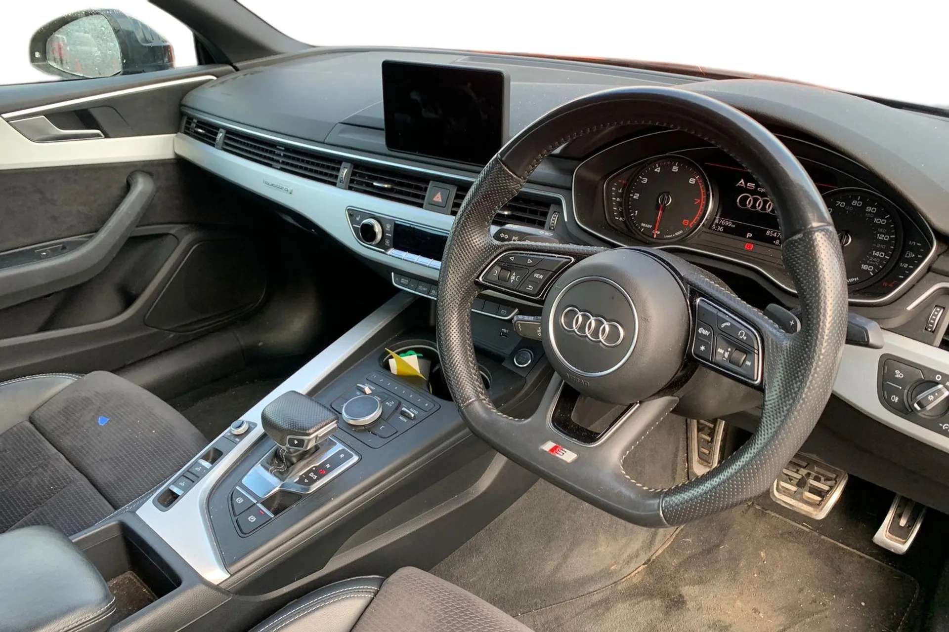 A 2018 AUDI A5 2.0 TFSI Quattro S Line 2dr S Tronic [ Wind Deflector, Flat-Bottomed 3-Spoke Leather High Multi-Function Steering Wheel, Door Mirrors - Folding, MMI A 2018 AUDI A5 2.0 TFSI Quattro S Line 2dr S Tronic [ Wind Deflector, Flat-Bottomed 3-Spoke Leather High Multi-Function Steering Wheel, Door Mirrors - Folding, MMI