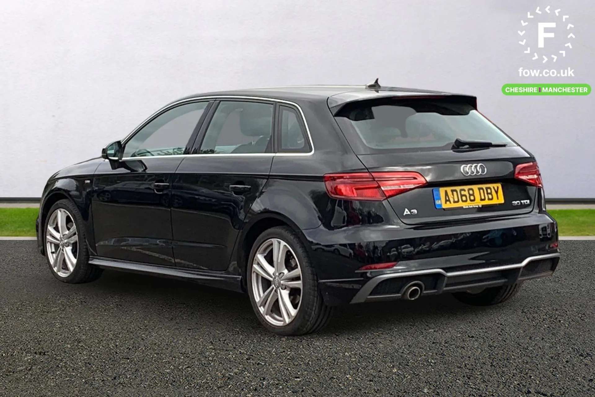 A 2019 AUDI A3 30 TDI 116 S Line 5dr [S Line body styling with front & rear bumpers and side skirts, LED interior light pack - A3/RS3, 3 spoke flat bottomed multi-fu A 2019 AUDI A3 30 TDI 116 S Line 5dr [S Line body styling with front & rear bumpers and side skirts, LED interior light pack - A3/RS3, 3 spoke flat bottomed multi-fu