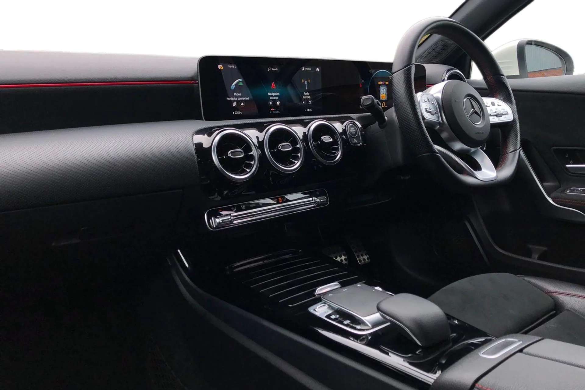 A 2019 MERCEDES-BENZ A CLASS A180 AMG Line Executive 5dr Auto [ 180 degree rear view camera with parking guidelines, Light and Sight Pack, Mirror Package, Seat Comfort Pack, LED h A 2019 MERCEDES-BENZ A CLASS A180 AMG Line Executive 5dr Auto [ 180 degree rear view camera with parking guidelines, Light and Sight Pack, Mirror Package, Seat Comfort Pack, LED h