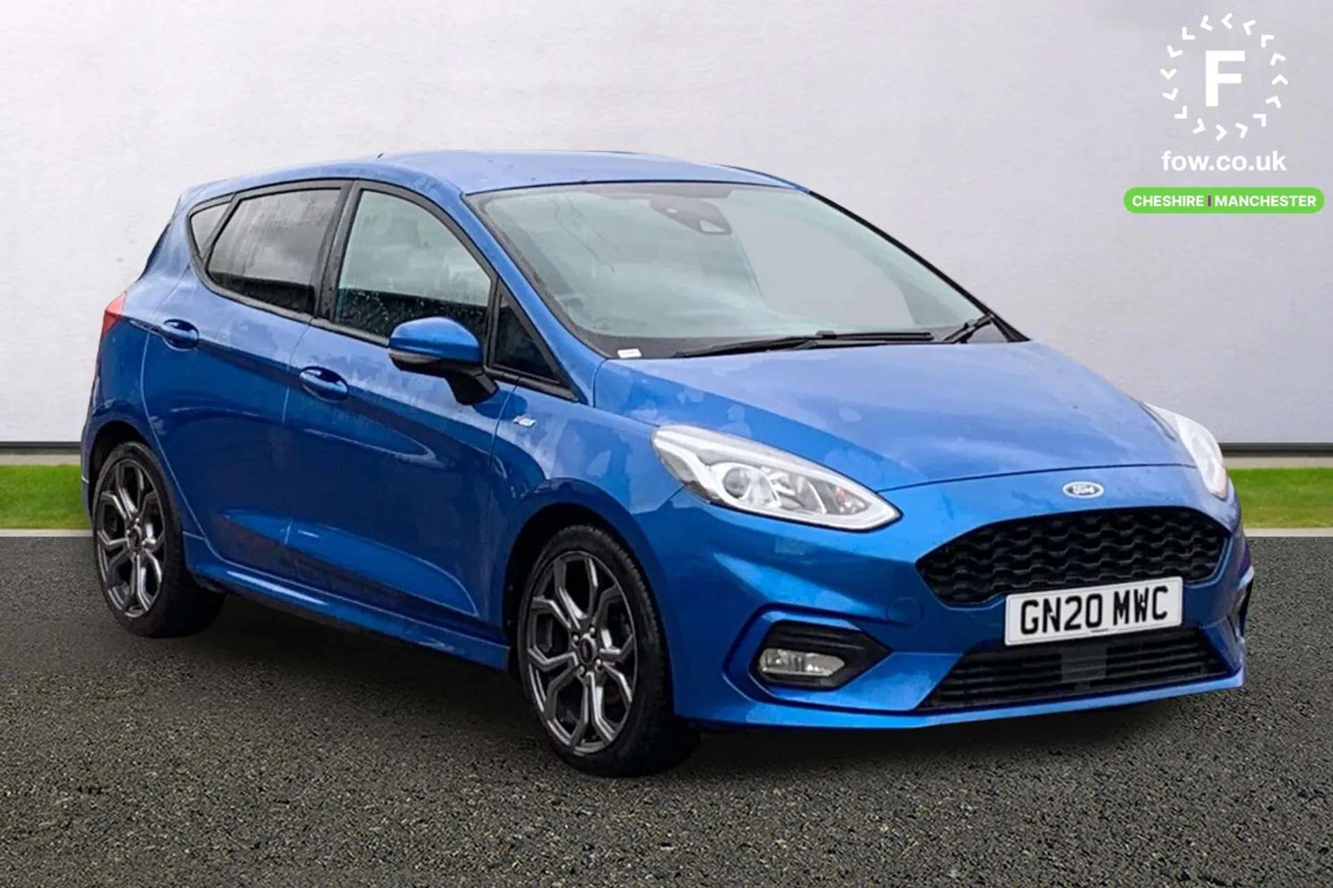 A 2020 FORD FIESTA 1.0 EcoBoost ST-Line 5dr [Quickclear heated windscreen, Rugged body styling kit with active front wing badges, 3 spoke flat bottomed leather steering A 2020 FORD FIESTA 1.0 EcoBoost ST-Line 5dr [Quickclear heated windscreen, Rugged body styling kit with active front wing badges, 3 spoke flat bottomed leather steering