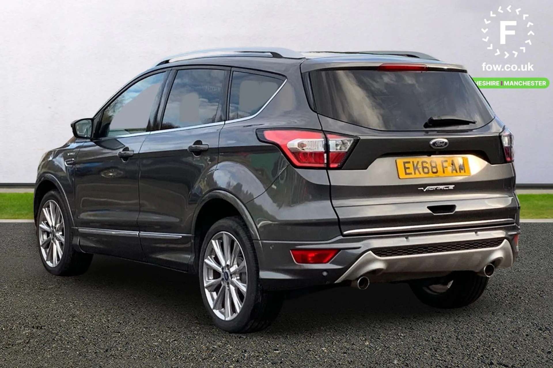 A 2018 FORD KUGA VIGNALE 2.0 TDCi 180 5dr Auto [Power Opening Panoramic Roof, Adaptive Cruise Control, 19" Vignale Alloys, Blind Spot Information System (BLIS), Active City St A 2018 FORD KUGA VIGNALE 2.0 TDCi 180 5dr Auto [Power Opening Panoramic Roof, Adaptive Cruise Control, 19" Vignale Alloys, Blind Spot Information System (BLIS), Active City St