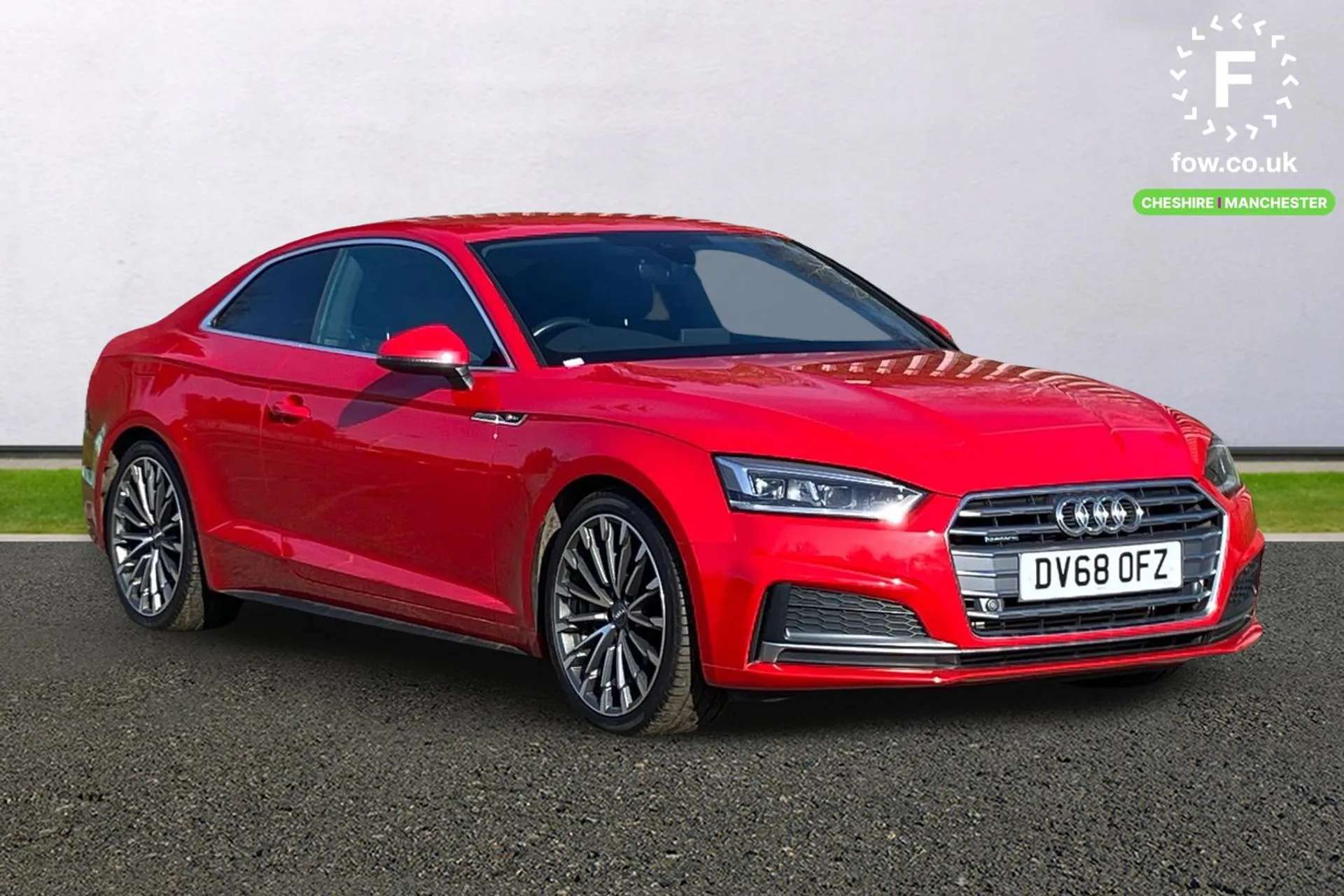 A 2018 AUDI A5 2.0 TFSI 252 Quattro S Line 2dr S Tronic [ Audi parking system plus with front and rear sensors , Mobile telephone preparation - bluetooth interface , A 2018 AUDI A5 2.0 TFSI 252 Quattro S Line 2dr S Tronic [ Audi parking system plus with front and rear sensors , Mobile telephone preparation - bluetooth interface ,