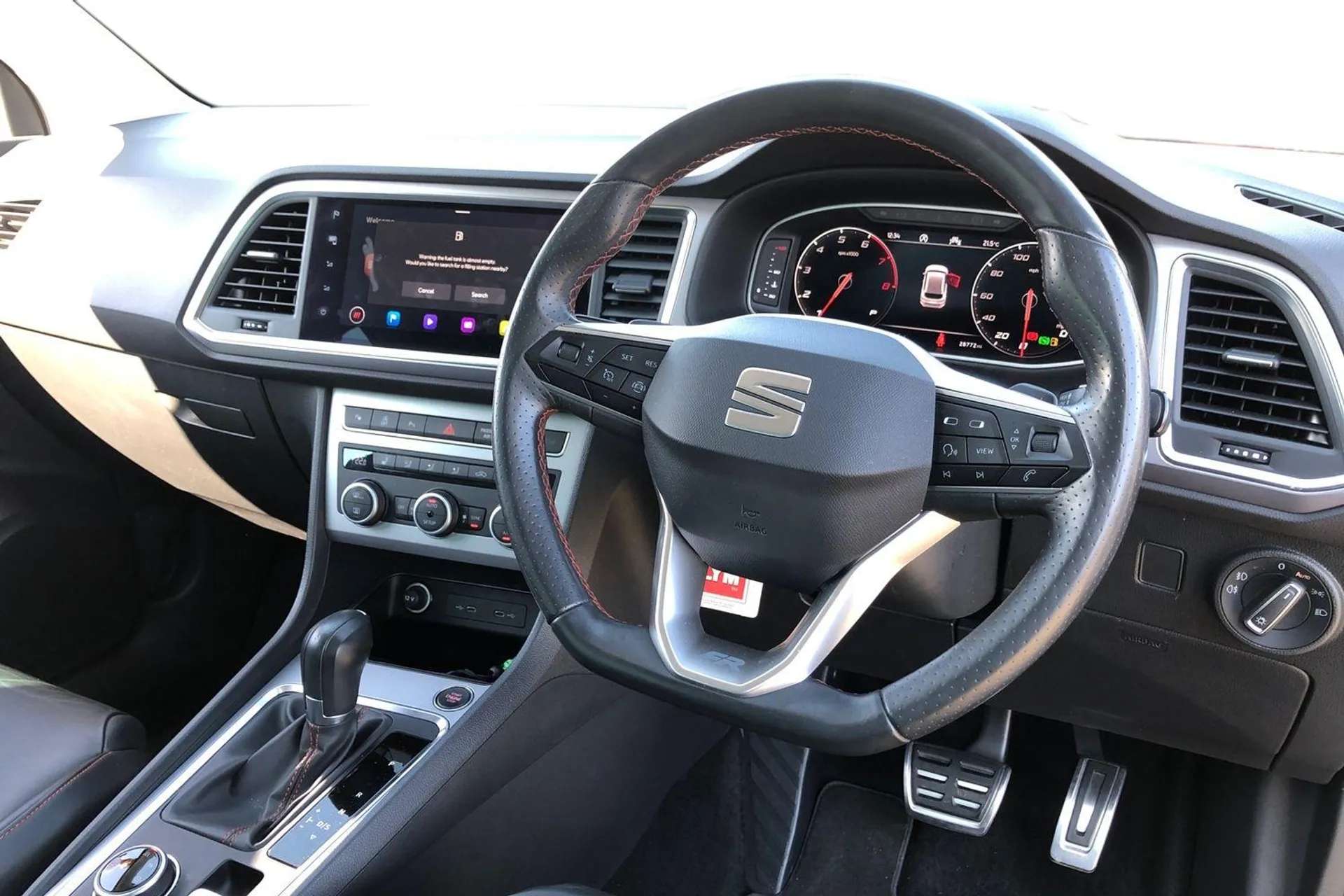 A 2021 SEAT ATECA 1.5 TSI EVO FR Sport 5dr DSG [Cruise Control, Digital Cockpit, Self Parking Functionality, Wireless Phone Charger, Full LED Headlamps, 19" Exclusive A A 2021 SEAT ATECA 1.5 TSI EVO FR Sport 5dr DSG [Cruise Control, Digital Cockpit, Self Parking Functionality, Wireless Phone Charger, Full LED Headlamps, 19" Exclusive A