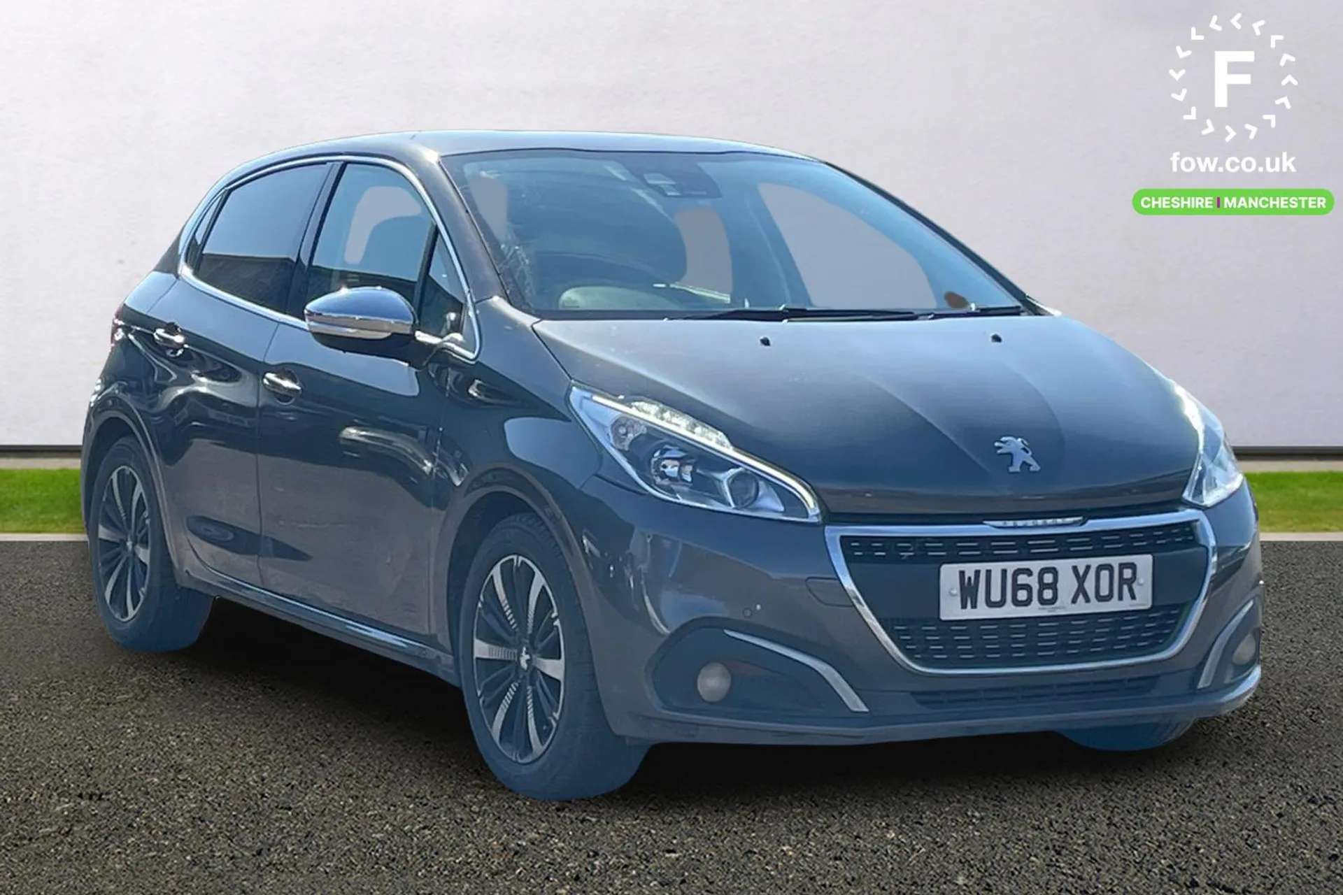 A 2018 PEUGEOT 208 1.2 PureTech 110 Tech Edition 5dr EAT6 [ Bluetooth system , Visibility pack , 16" Titane Matt black alloy wheels , Service interval indicator , ESP wi A 2018 PEUGEOT 208 1.2 PureTech 110 Tech Edition 5dr EAT6 [ Bluetooth system , Visibility pack , 16" Titane Matt black alloy wheels , Service interval indicator , ESP wi