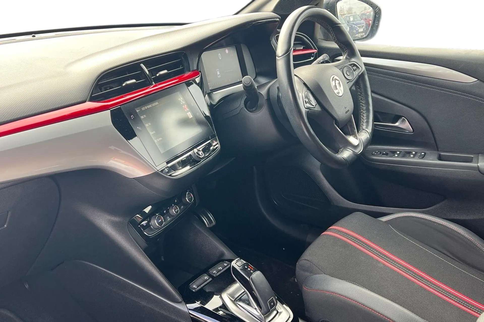 A 2022 VAUXHALL CORSA 1.2 Turbo SRi Edition 5dr Auto [ Cruise control with intelligent speed limiter, LED Daytime Running Lights, 7 inch digital instrument cluster display A 2022 VAUXHALL CORSA 1.2 Turbo SRi Edition 5dr Auto [ Cruise control with intelligent speed limiter, LED Daytime Running Lights, 7 inch digital instrument cluster display
