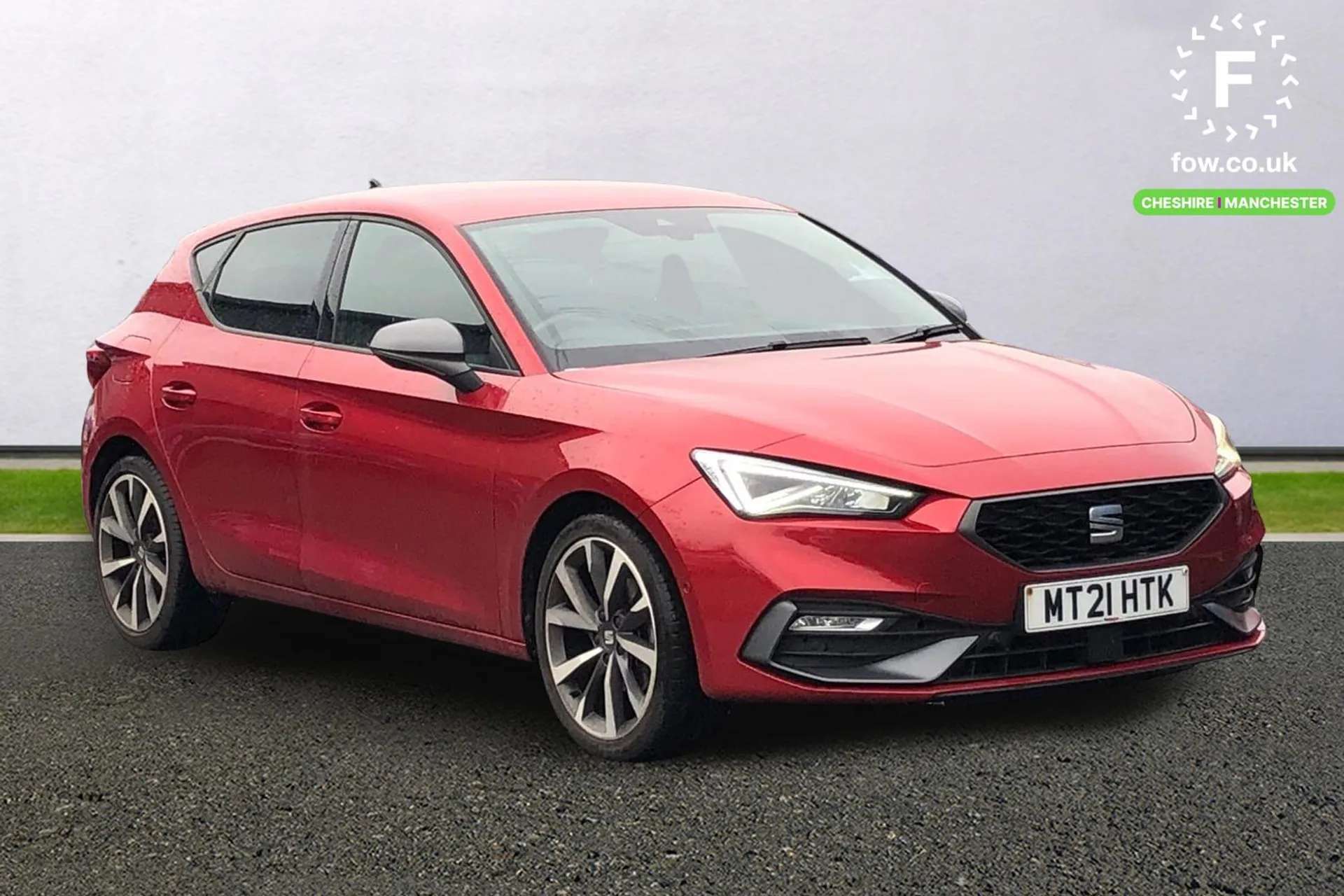 A 2021 SEAT LEON 1.5 eTSI 150 FR Sport 5dr DSG [ Wireless phone charging , Park assist (inc front/rear parking sensors) , Lockable tailgate , Lane keeping system , Sta A 2021 SEAT LEON 1.5 eTSI 150 FR Sport 5dr DSG [ Wireless phone charging , Park assist (inc front/rear parking sensors) , Lockable tailgate , Lane keeping system , Sta