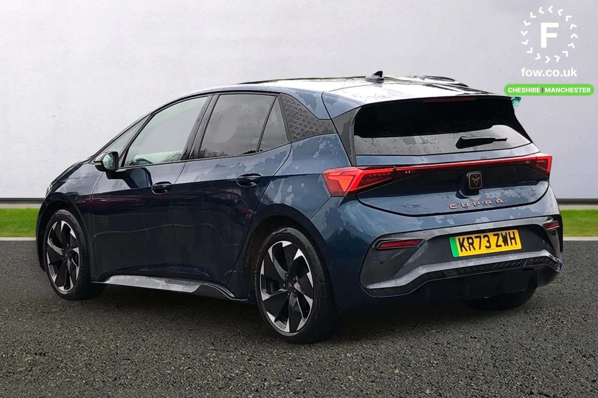 A 2023 CUPRA BORN 150kW V2 58kWh 5dr Auto [ Augmented reality head up display , Heated front seats , 19" Typhoon machined alloy wheels , CUPRA emblem on steering wheel A 2023 CUPRA BORN 150kW V2 58kWh 5dr Auto [ Augmented reality head up display , Heated front seats , 19" Typhoon machined alloy wheels , CUPRA emblem on steering wheel