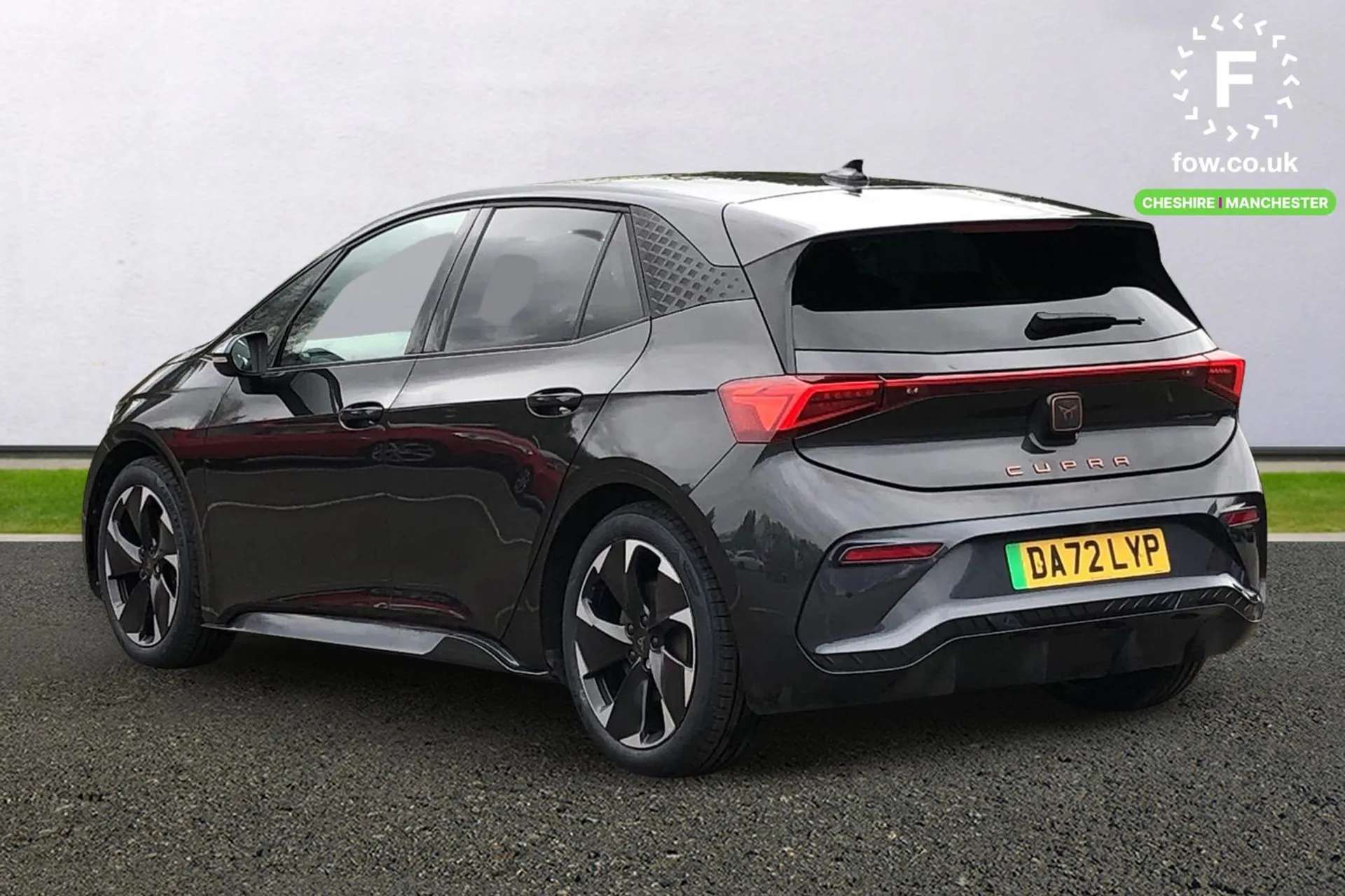 A 2022 CUPRA BORN 150kW V2 58kWh 5dr Auto [ Front/rear park distance control , Lane assist , Bluetooth without wireless charger , Augmented reality head up display , 19 A 2022 CUPRA BORN 150kW V2 58kWh 5dr Auto [ Front/rear park distance control , Lane assist , Bluetooth without wireless charger , Augmented reality head up display , 19