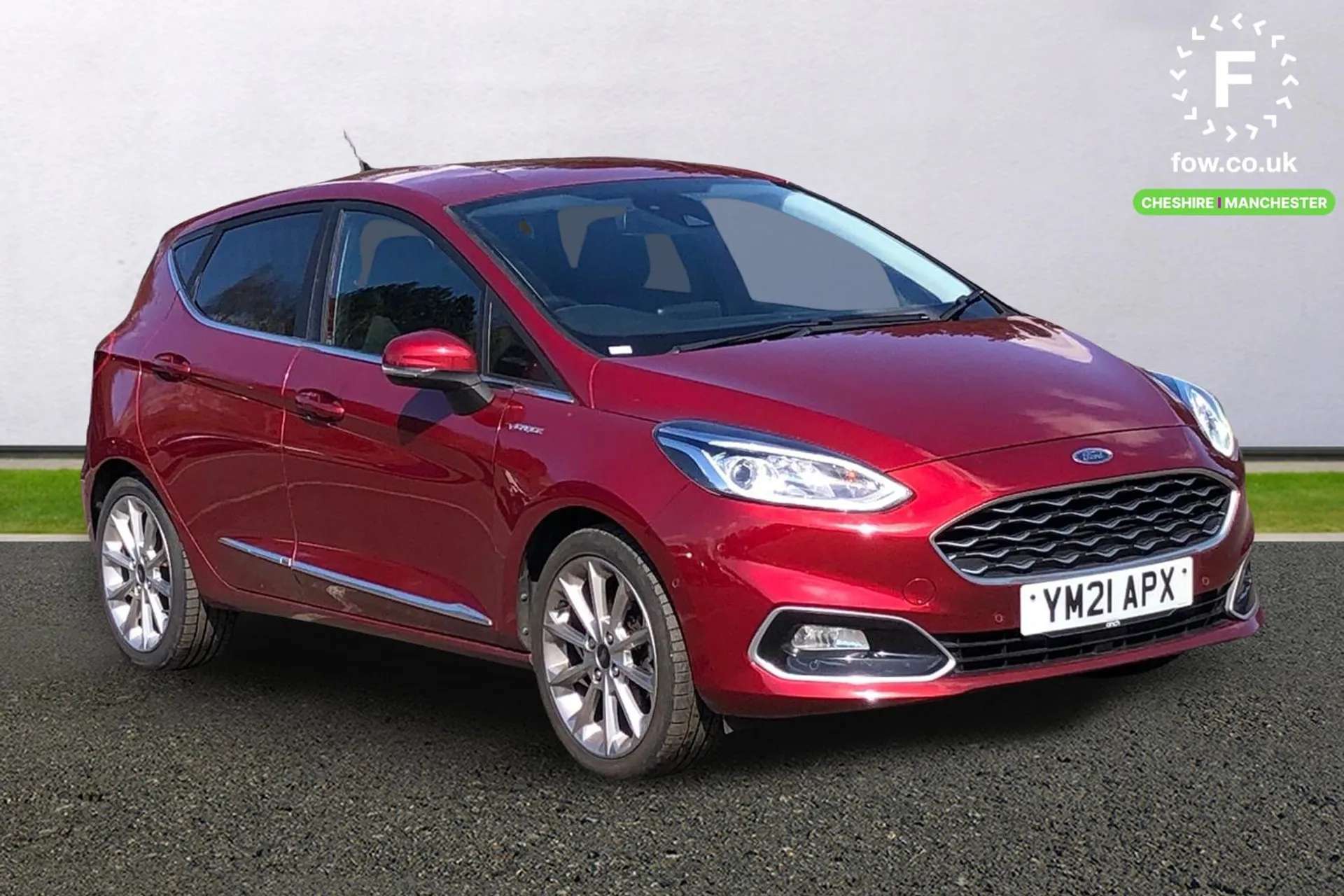 A 2021 FORD FIESTA 1.0 EcoBoost Hybrid mHEV 155 Vignale Edition 5dr [Selectable drive modes (Normal, Sport, Track), Body coloured electrically operated and heated door m A 2021 FORD FIESTA 1.0 EcoBoost Hybrid mHEV 155 Vignale Edition 5dr [Selectable drive modes (Normal, Sport, Track), Body coloured electrically operated and heated door m