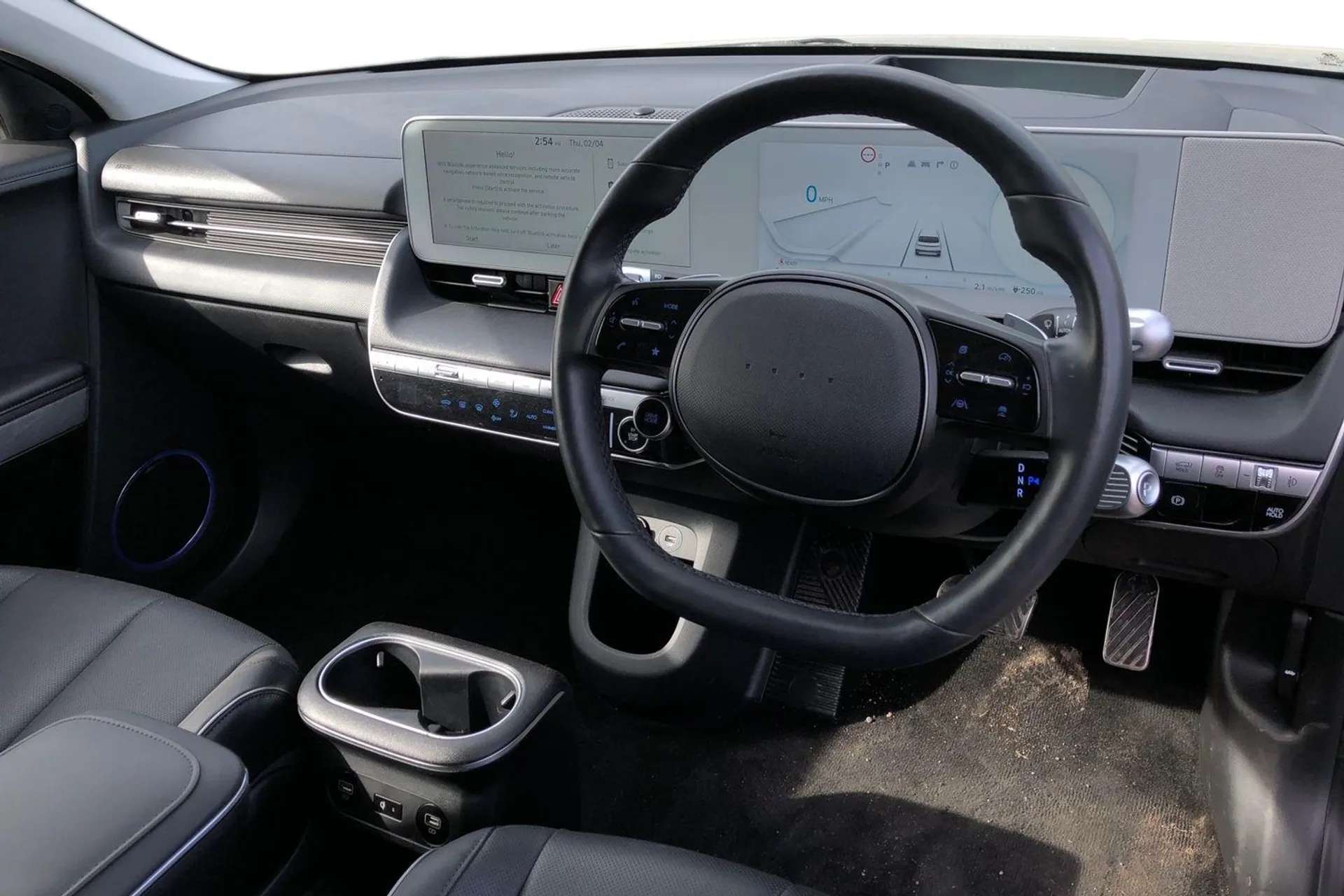 A 2022 HYUNDAI IONIQ 5 160kW Ultimate 73 kWh 5dr Auto [ Head up display , Parking - rear view monitor with parking guidance dynamic , Parking distance warning - forward and A 2022 HYUNDAI IONIQ 5 160kW Ultimate 73 kWh 5dr Auto [ Head up display , Parking - rear view monitor with parking guidance dynamic , Parking distance warning - forward and