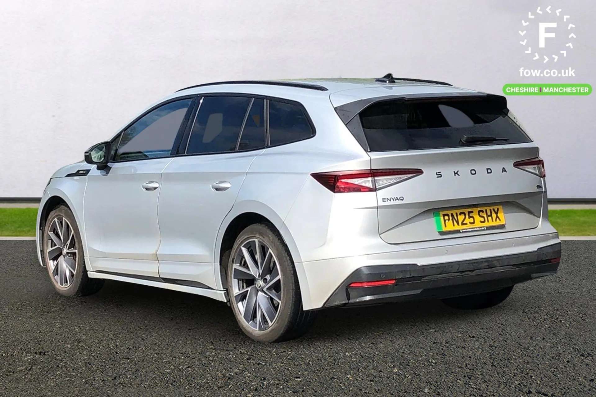 A 2025 SKODA ENYAQ 210kW 85x Sportline Plus 82kWh 4x4 5dr Auto [ Rear view camera , Tailgate unlocking from outside , Wireless charging with cooling function , Front and A 2025 SKODA ENYAQ 210kW 85x Sportline Plus 82kWh 4x4 5dr Auto [ Rear view camera , Tailgate unlocking from outside , Wireless charging with cooling function , Front and