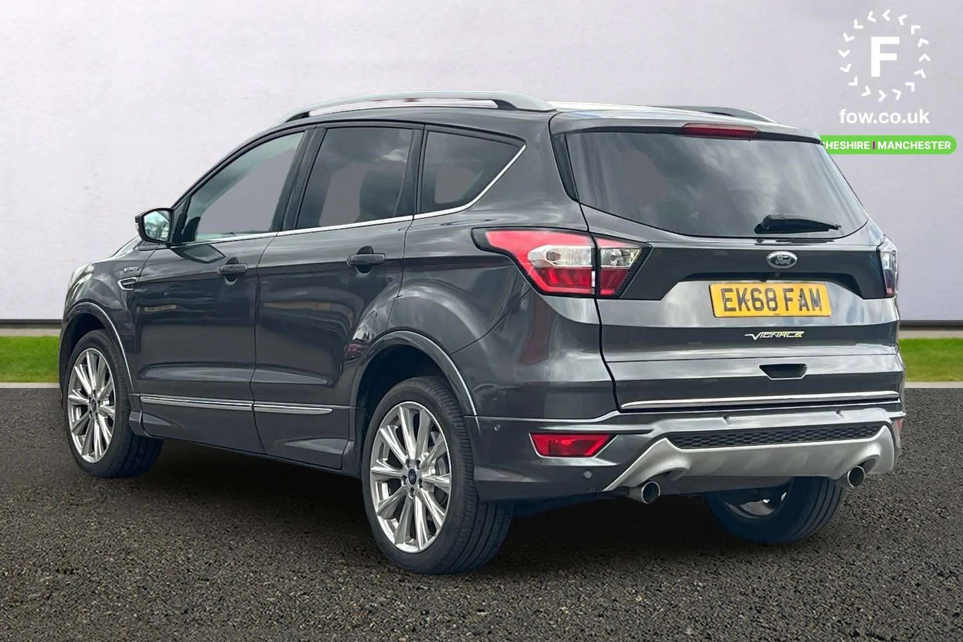 A 2018 FORD KUGA VIGNALE 2.0 TDCi 180 5dr Auto [Power Opening Panoramic Roof, Adaptive Cruise Control, 19" Vignale Alloys, Blind Spot Information System (BLIS), Active City St A 2018 FORD KUGA VIGNALE 2.0 TDCi 180 5dr Auto [Power Opening Panoramic Roof, Adaptive Cruise Control, 19" Vignale Alloys, Blind Spot Information System (BLIS), Active City St