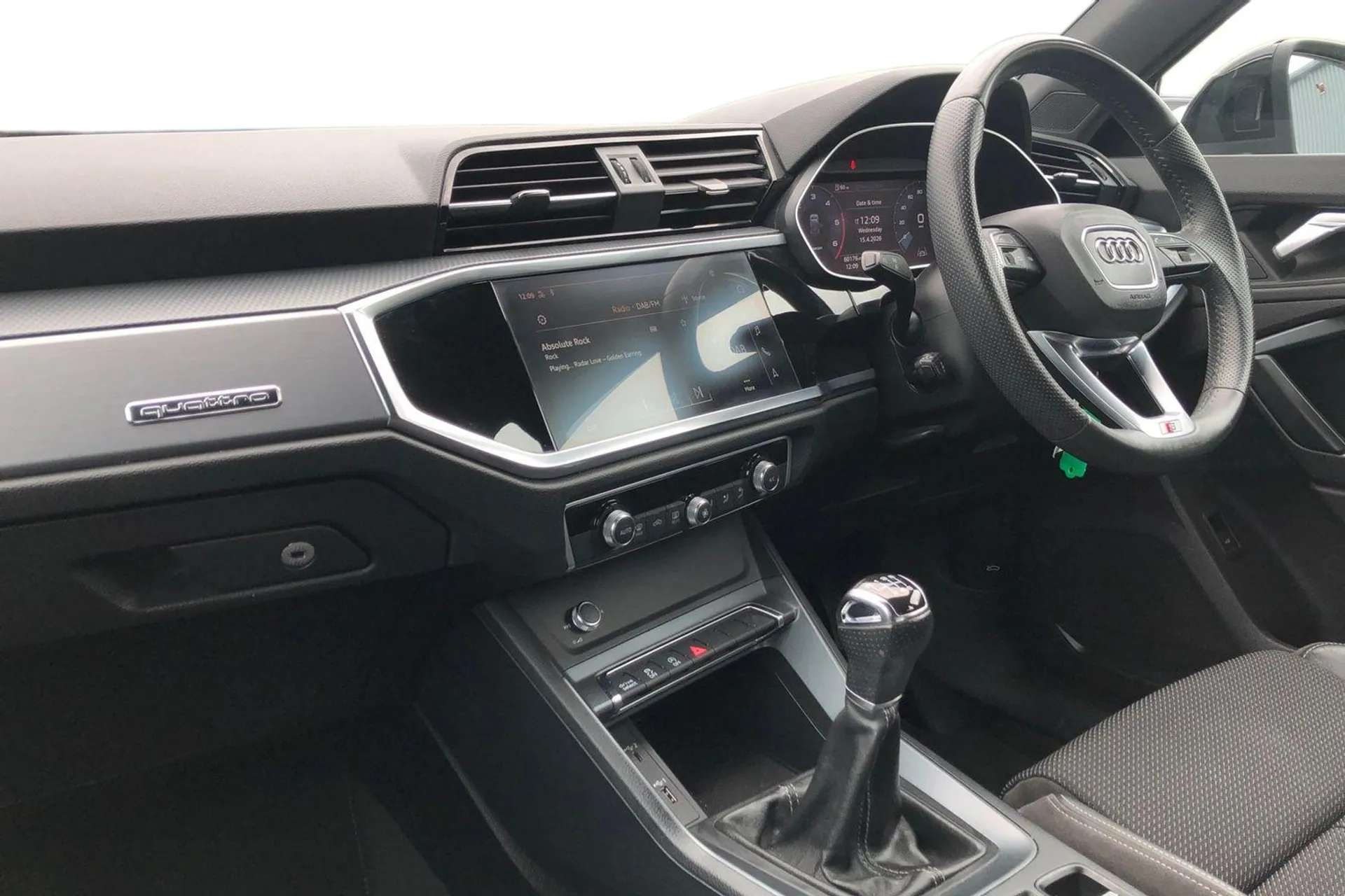 A 2020 AUDI Q3 35 TDI Quattro S Line 5dr [ Start stop system with recuperation, LED headlights with LED daytime running lights, Audi Virtual Cockpit - 10.25" display A 2020 AUDI Q3 35 TDI Quattro S Line 5dr [ Start stop system with recuperation, LED headlights with LED daytime running lights, Audi Virtual Cockpit - 10.25" display