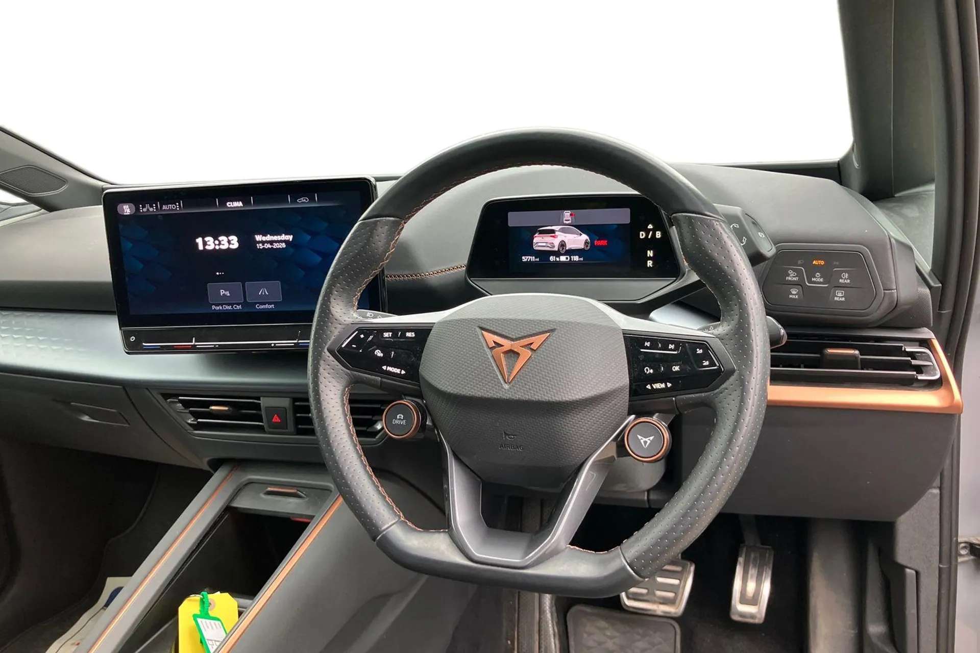 A 2022 CUPRA BORN 169kW e-Boost V2 58kWh 5dr Auto [5.3" digital cockpit with 12" central display infotainment system, Front/rear park distance control, 120kW DC chargin A 2022 CUPRA BORN 169kW e-Boost V2 58kWh 5dr Auto [5.3" digital cockpit with 12" central display infotainment system, Front/rear park distance control, 120kW DC chargin