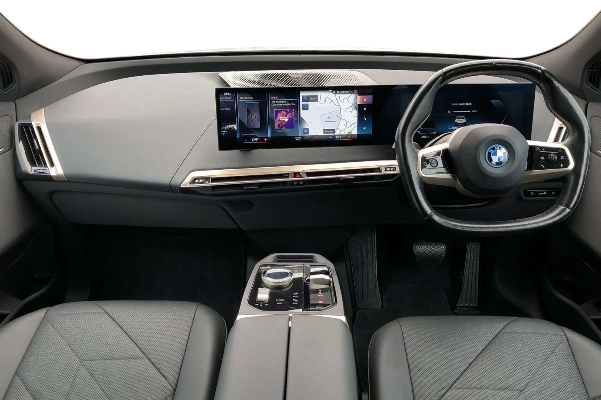 A 2022 BMW IX 240kW xDrive40 Sport Edition 76.6kWh 5dr Auto [ Ambient interior lighting , Heat comfort system - heated front/rear seats, side armrests, steering whe A 2022 BMW IX 240kW xDrive40 Sport Edition 76.6kWh 5dr Auto [ Ambient interior lighting , Heat comfort system - heated front/rear seats, side armrests, steering whe