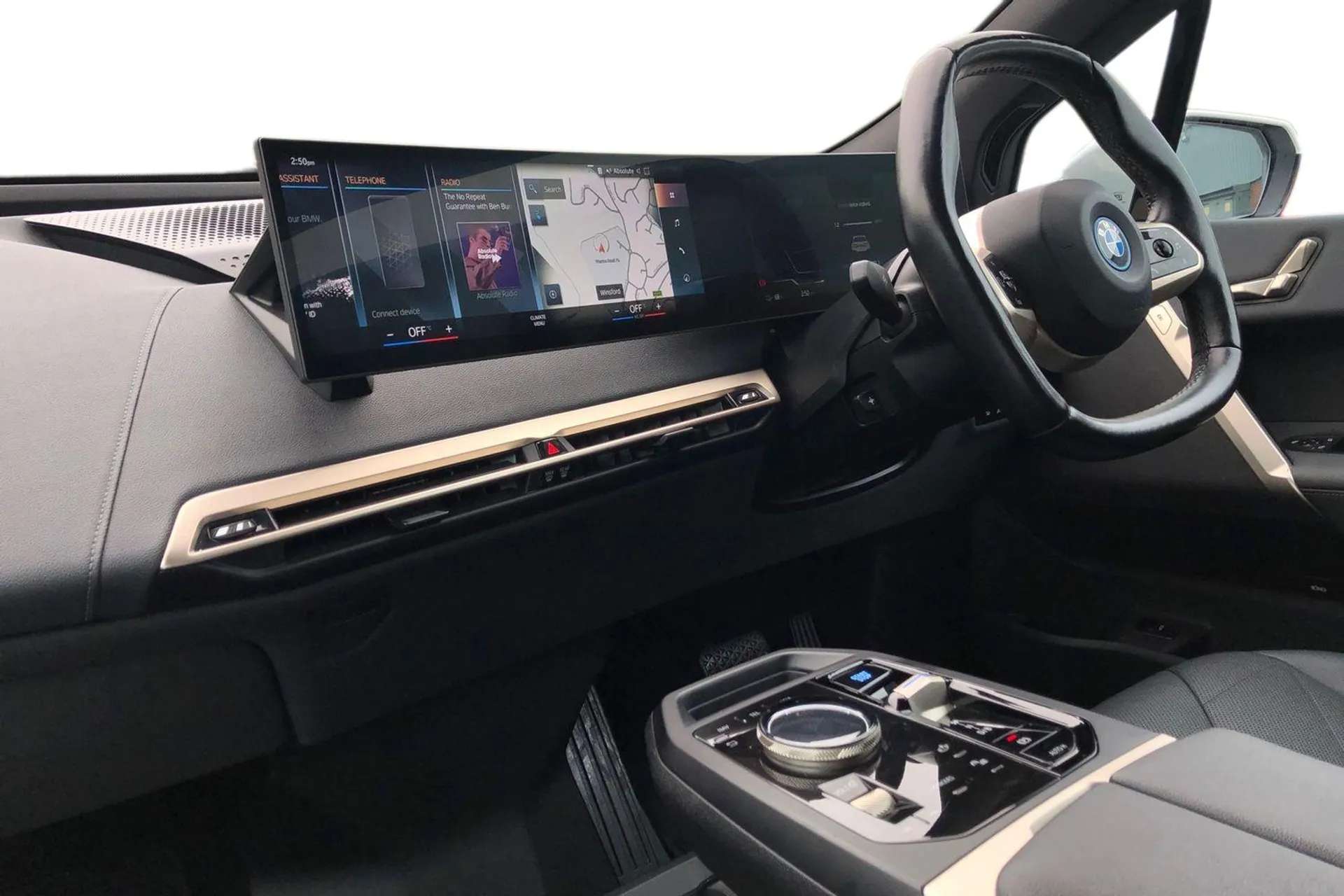 A 2022 BMW IX 240kW xDrive40 Sport Edition 76.6kWh 5dr Auto [ Ambient interior lighting , Heat comfort system - heated front/rear seats, side armrests, steering whe A 2022 BMW IX 240kW xDrive40 Sport Edition 76.6kWh 5dr Auto [ Ambient interior lighting , Heat comfort system - heated front/rear seats, side armrests, steering whe