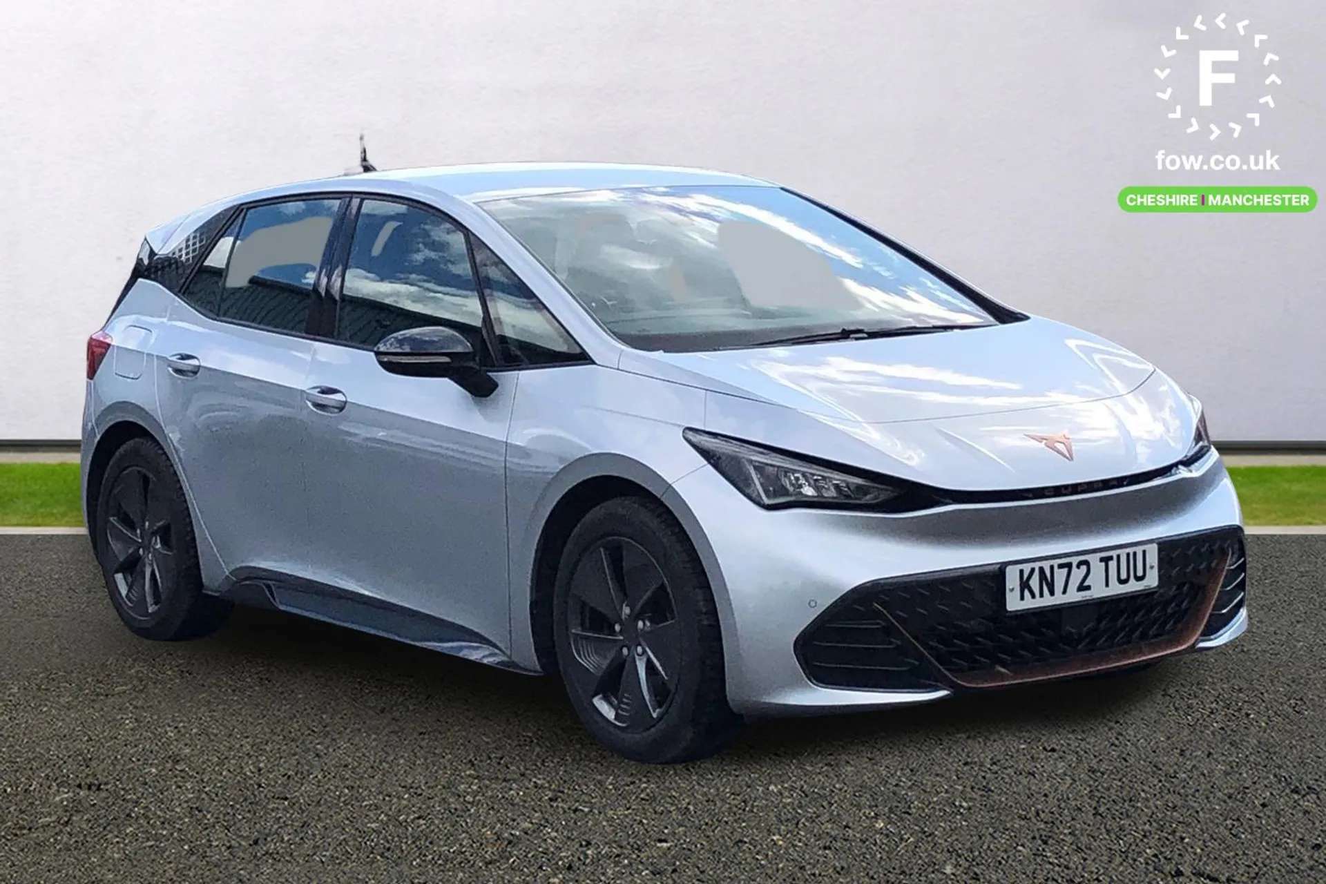 A 2022 CUPRA BORN 150kW V1 58kWh 5dr Auto [ 18" Cyclone alloy wheels , Heated leather wrapped multi function steering wheel , Front/rear park distance control , Bluetoo A 2022 CUPRA BORN 150kW V1 58kWh 5dr Auto [ 18" Cyclone alloy wheels , Heated leather wrapped multi function steering wheel , Front/rear park distance control , Bluetoo