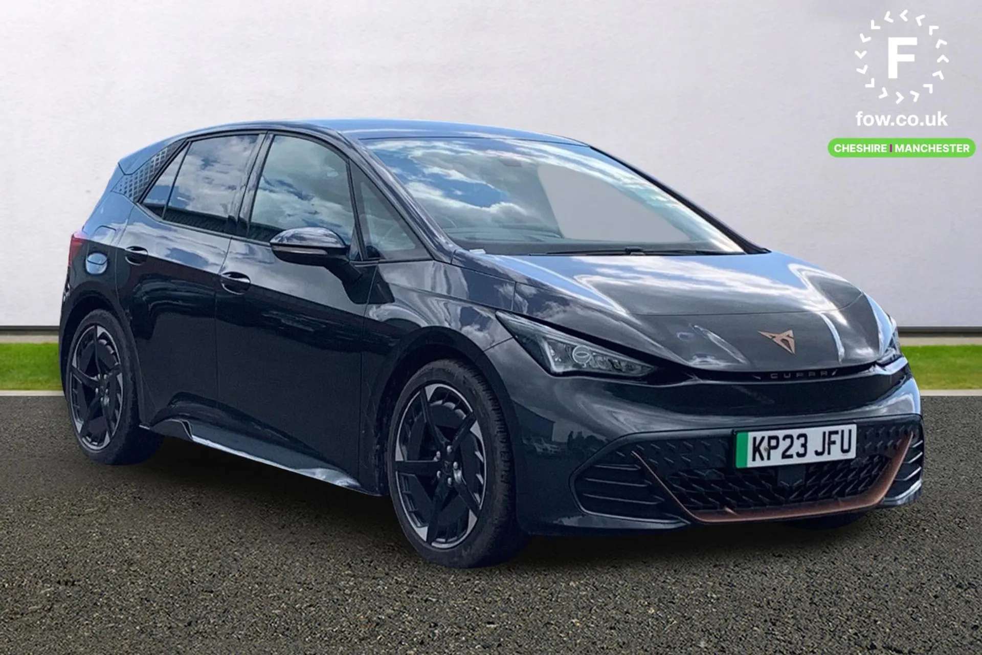 A 2023 CUPRA BORN 150kW V3 58kWh 5dr Auto [ Augmented reality head up display , Front/rear park distance control , Multi-colour ambient interior lighting , 20" Hurrican A 2023 CUPRA BORN 150kW V3 58kWh 5dr Auto [ Augmented reality head up display , Front/rear park distance control , Multi-colour ambient interior lighting , 20" Hurrican