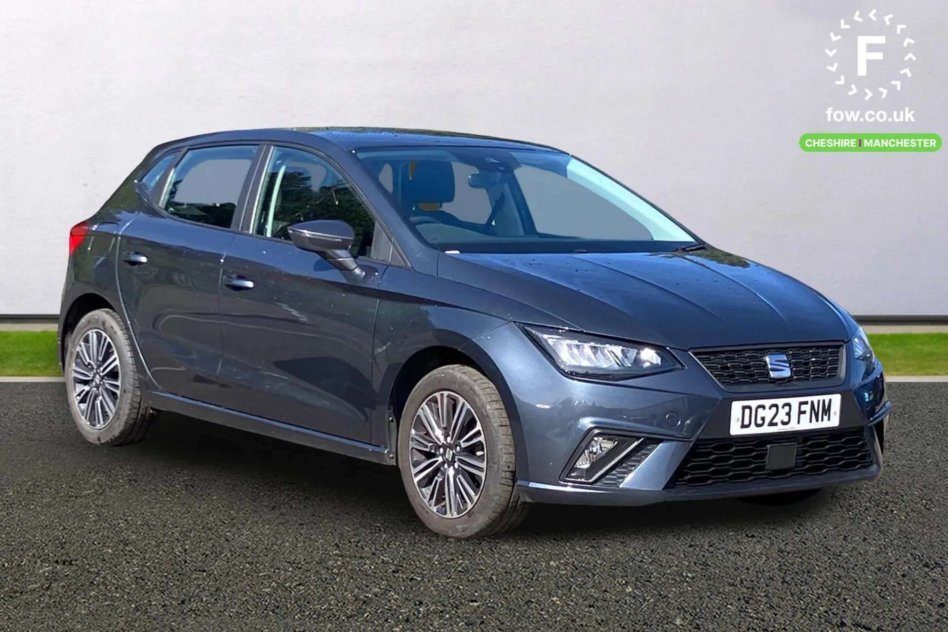 A 2023 SEAT IBIZA 1.0 TSI 95 SE Technology 5dr [ Auto start and stop system , 8" Digital cockpit , 16" Design machined alloy wheels in Nuclear grey , Dimming interior r A 2023 SEAT IBIZA 1.0 TSI 95 SE Technology 5dr [ Auto start and stop system , 8" Digital cockpit , 16" Design machined alloy wheels in Nuclear grey , Dimming interior r