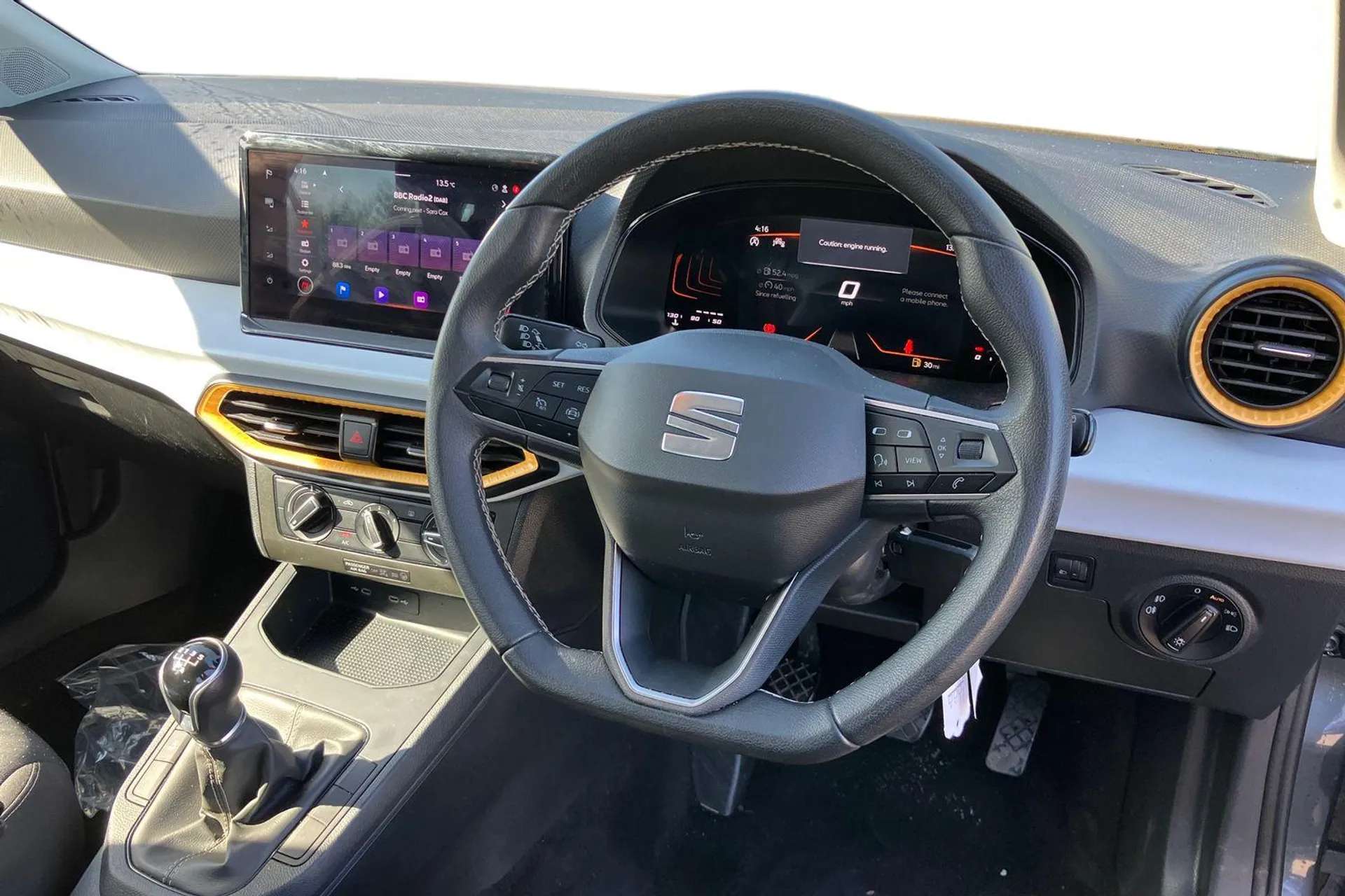A 2023 SEAT IBIZA 1.0 TSI 95 SE Technology 5dr [ Auto start and stop system , 8" Digital cockpit , 16" Design machined alloy wheels in Nuclear grey , Dimming interior r A 2023 SEAT IBIZA 1.0 TSI 95 SE Technology 5dr [ Auto start and stop system , 8" Digital cockpit , 16" Design machined alloy wheels in Nuclear grey , Dimming interior r