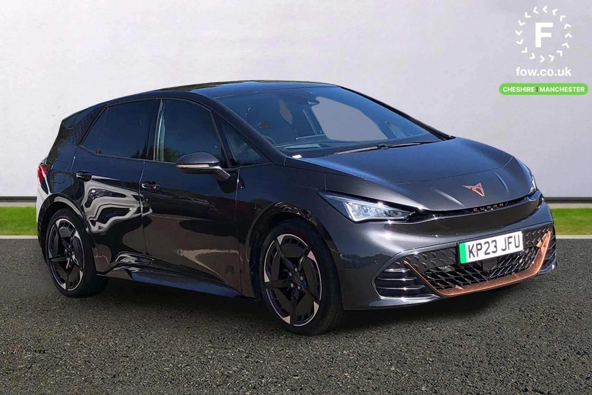 A 2023 CUPRA BORN 150kW V3 58kWh 5dr Auto [ Augmented reality head up display , Front/rear park distance control , Multi-colour ambient interior lighting , 20" Hurrican A 2023 CUPRA BORN 150kW V3 58kWh 5dr Auto [ Augmented reality head up display , Front/rear park distance control , Multi-colour ambient interior lighting , 20" Hurrican