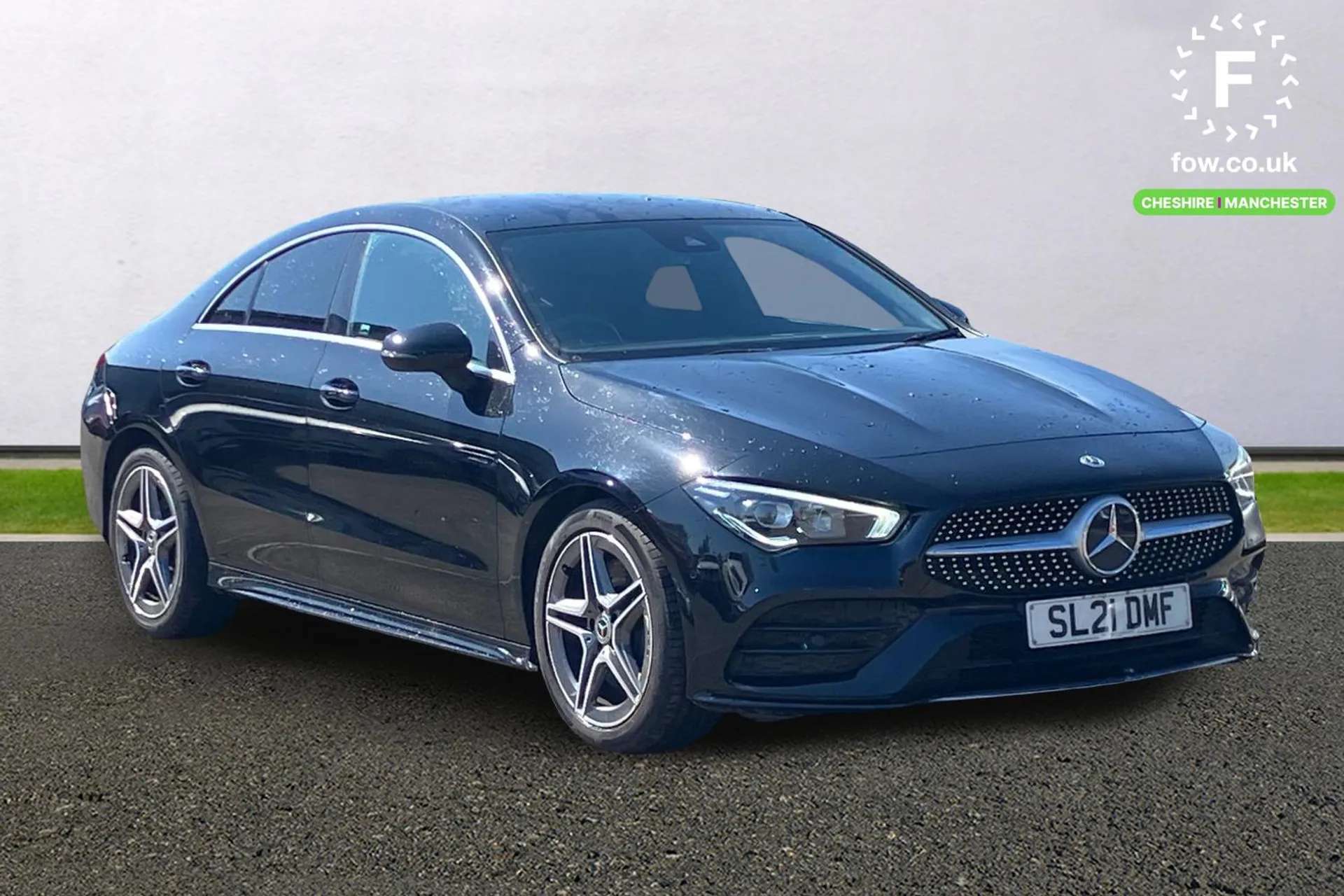 A 2021 MERCEDES-BENZ CLA CLASS CLA 250 AMG Line 4dr Tip Auto [ Wireless charging , Seat comfort pack , Parking package , 18" 5 twin spoke design alloy wheels painted in titanium gre A 2021 MERCEDES-BENZ CLA CLASS CLA 250 AMG Line 4dr Tip Auto [ Wireless charging , Seat comfort pack , Parking package , 18" 5 twin spoke design alloy wheels painted in titanium gre