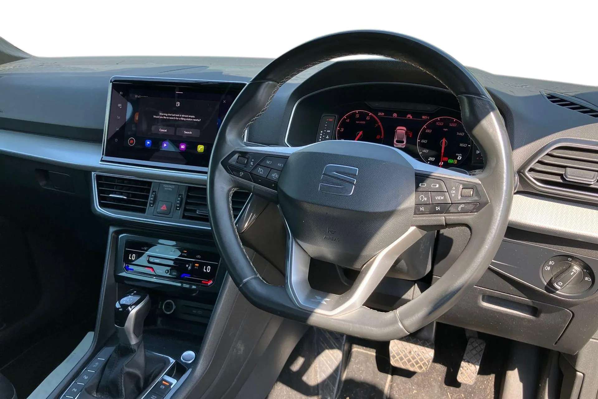 A 2021 SEAT TARRACO 1.5 EcoTSI Xcellence 5dr DSG [ Rear view camera , Digital cockpit , Self parking functionality (includes front and rear parking sensors) , 19" Aero ma A 2021 SEAT TARRACO 1.5 EcoTSI Xcellence 5dr DSG [ Rear view camera , Digital cockpit , Self parking functionality (includes front and rear parking sensors) , 19" Aero ma