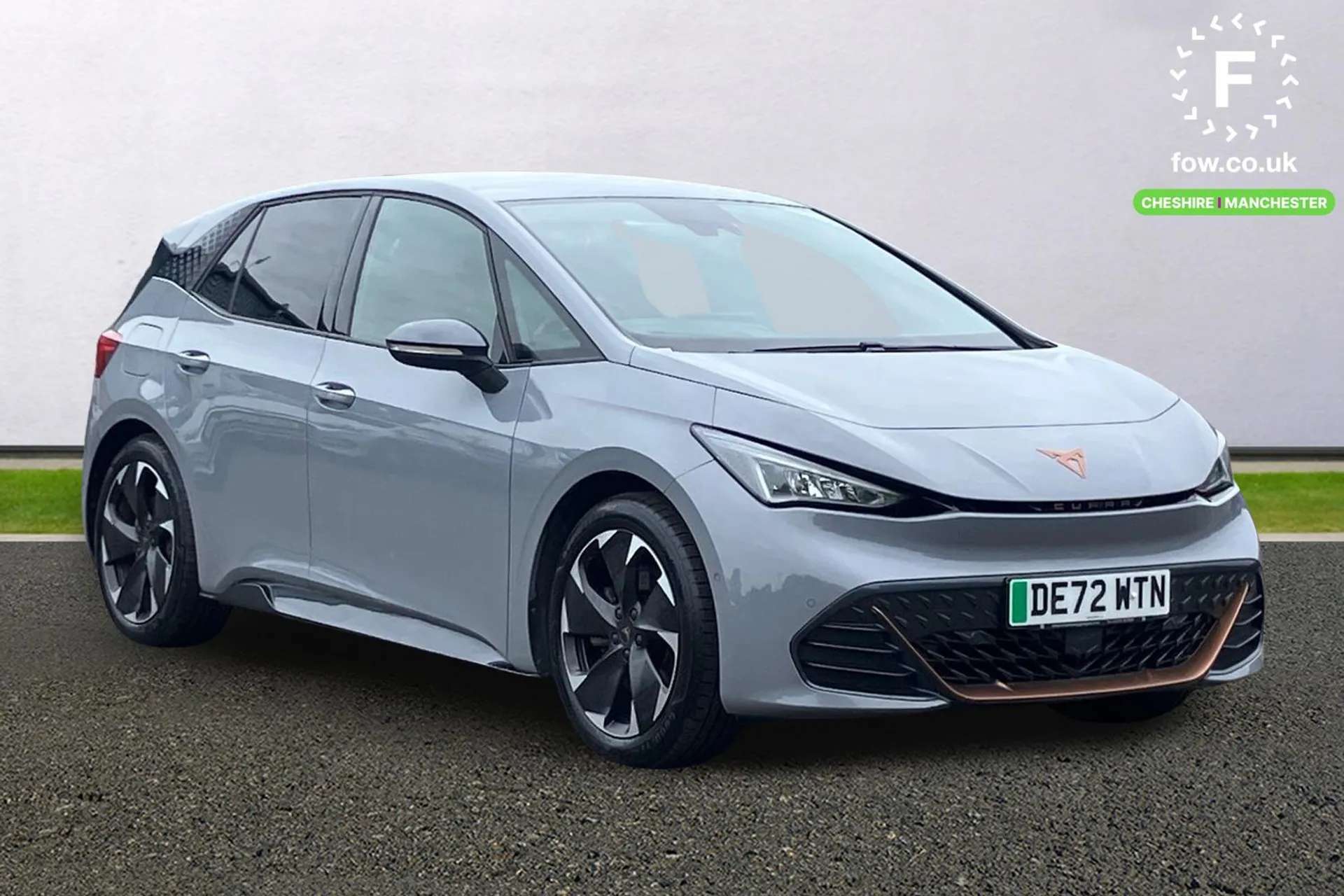 A 2022 CUPRA BORN 169kW e-Boost V2 58kWh 5dr Auto [5.3" digital cockpit with 12" central display infotainment system, Front/rear park distance control, 120kW DC chargin A 2022 CUPRA BORN 169kW e-Boost V2 58kWh 5dr Auto [5.3" digital cockpit with 12" central display infotainment system, Front/rear park distance control, 120kW DC chargin