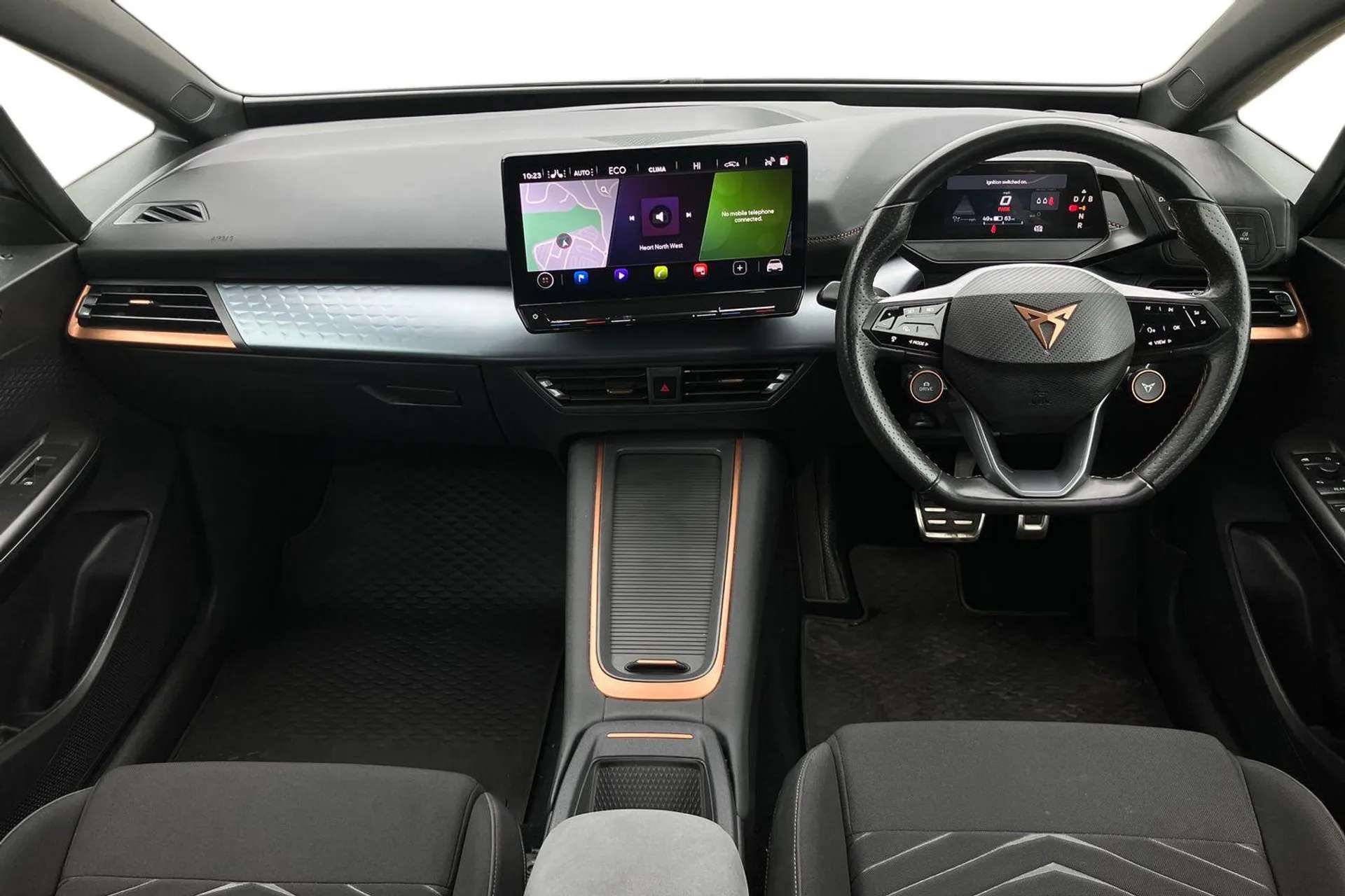 A 2022 CUPRA BORN 169kW e-Boost V2 58kWh 5dr Auto [5.3" digital cockpit with 12" central display infotainment system, Front/rear park distance control, 120kW DC chargin A 2022 CUPRA BORN 169kW e-Boost V2 58kWh 5dr Auto [5.3" digital cockpit with 12" central display infotainment system, Front/rear park distance control, 120kW DC chargin