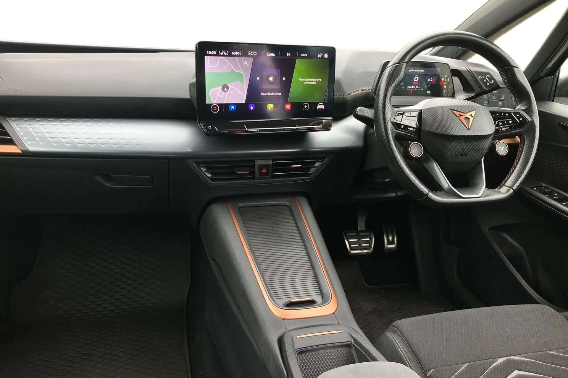 A 2022 CUPRA BORN 169kW e-Boost V2 58kWh 5dr Auto [5.3" digital cockpit with 12" central display infotainment system, Front/rear park distance control, 120kW DC chargin A 2022 CUPRA BORN 169kW e-Boost V2 58kWh 5dr Auto [5.3" digital cockpit with 12" central display infotainment system, Front/rear park distance control, 120kW DC chargin