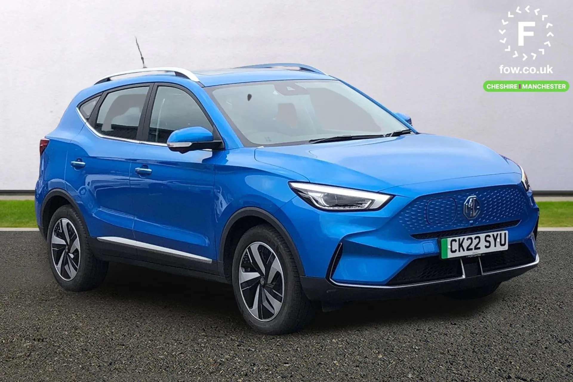 A 2022 MG MOTOR UK ZS 130kW Trophy EV 51kWh 5dr Auto [Body colour electric adjustable folding heated door mirrors, 3 Regenerative braking modes (1, 2, 3), Rear cross traffi A 2022 MG MOTOR UK ZS 130kW Trophy EV 51kWh 5dr Auto [Body colour electric adjustable folding heated door mirrors, 3 Regenerative braking modes (1, 2, 3), Rear cross traffi