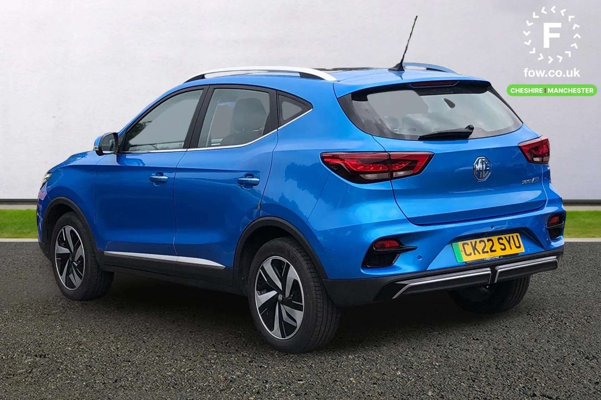 A 2022 MG MOTOR UK ZS 130kW Trophy EV 51kWh 5dr Auto [Body colour electric adjustable folding heated door mirrors, 3 Regenerative braking modes (1, 2, 3), Rear cross traffi A 2022 MG MOTOR UK ZS 130kW Trophy EV 51kWh 5dr Auto [Body colour electric adjustable folding heated door mirrors, 3 Regenerative braking modes (1, 2, 3), Rear cross traffi